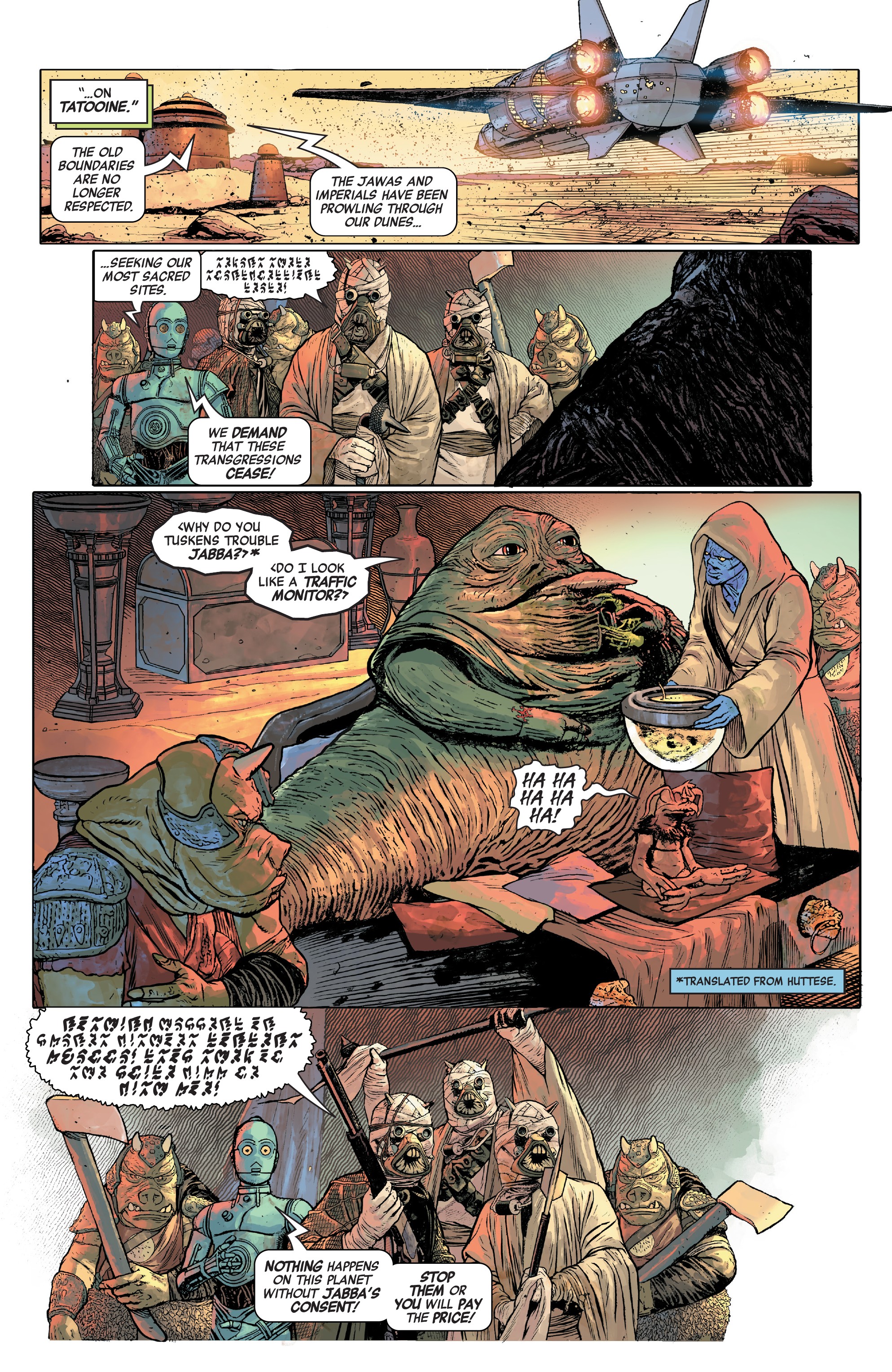 Star Wars: Age Of Rebellion - Jabba The Hutt (2019): Chapter 1 - Page 5