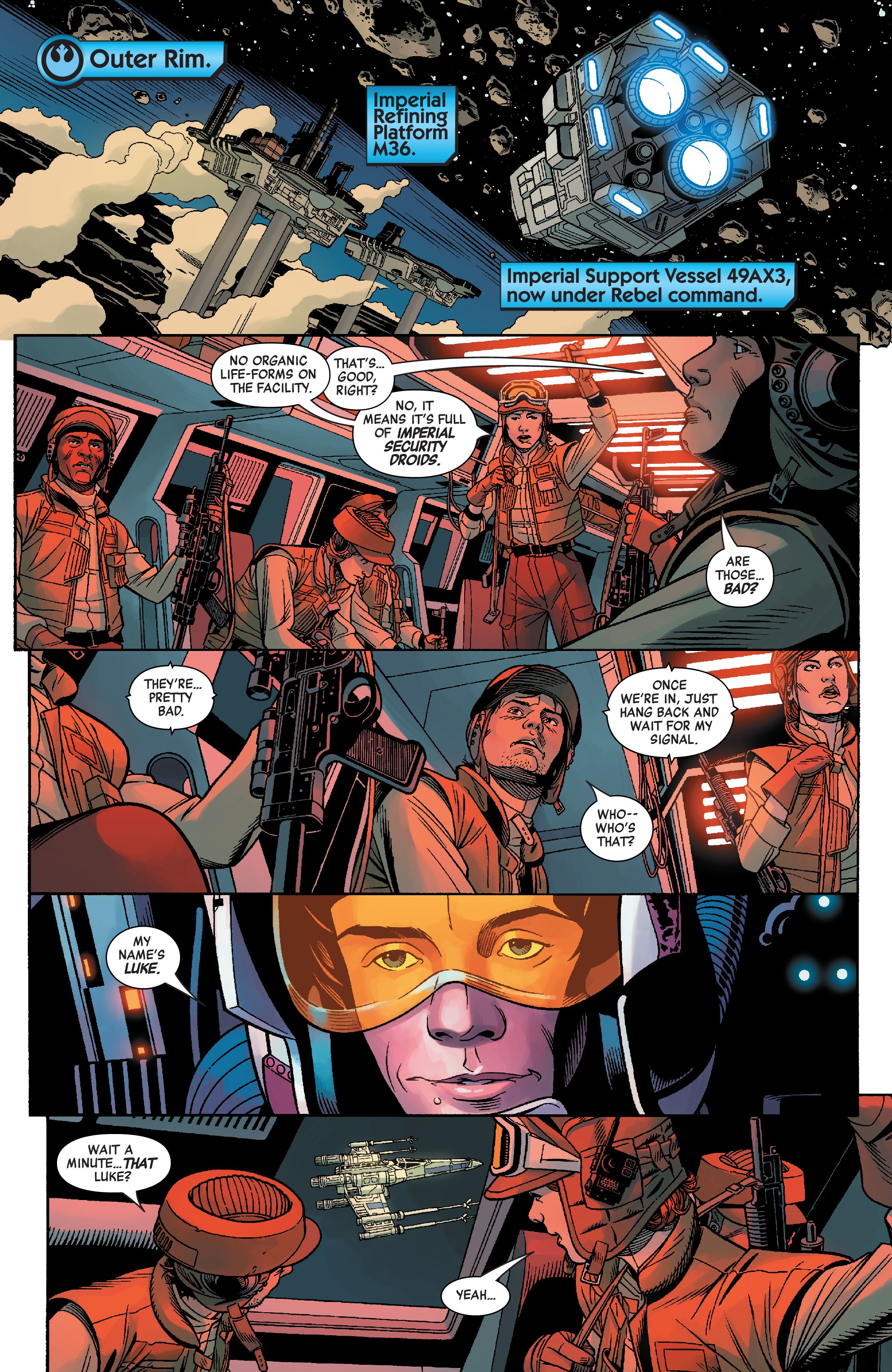 Star Wars: Age Of Rebellion - Luke Skywalker (2019): Chapter 1 - Page 3