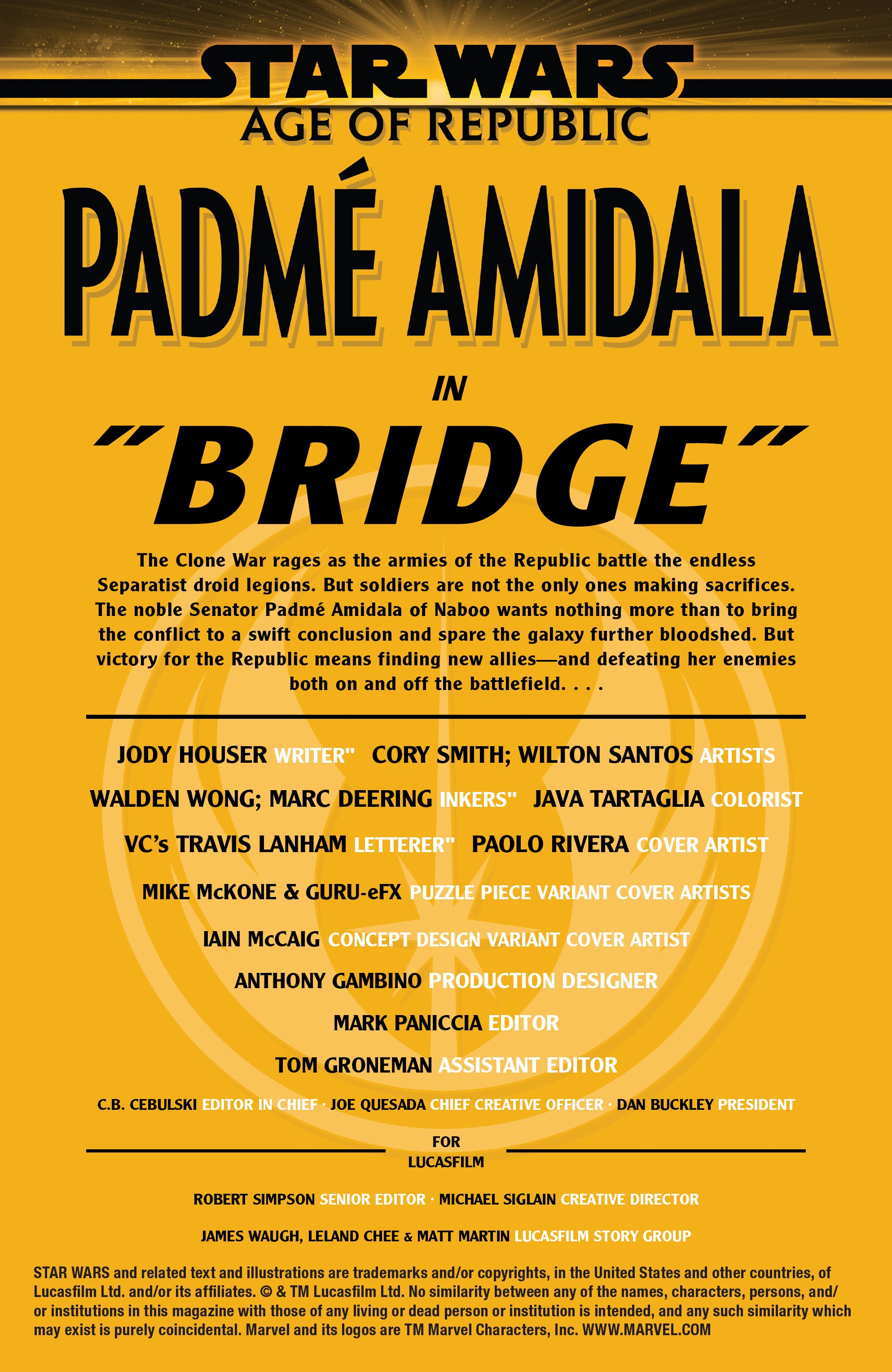 Star Wars: Age Of Republic - Padme Amidala (2019): Chapter 1 - Page 2