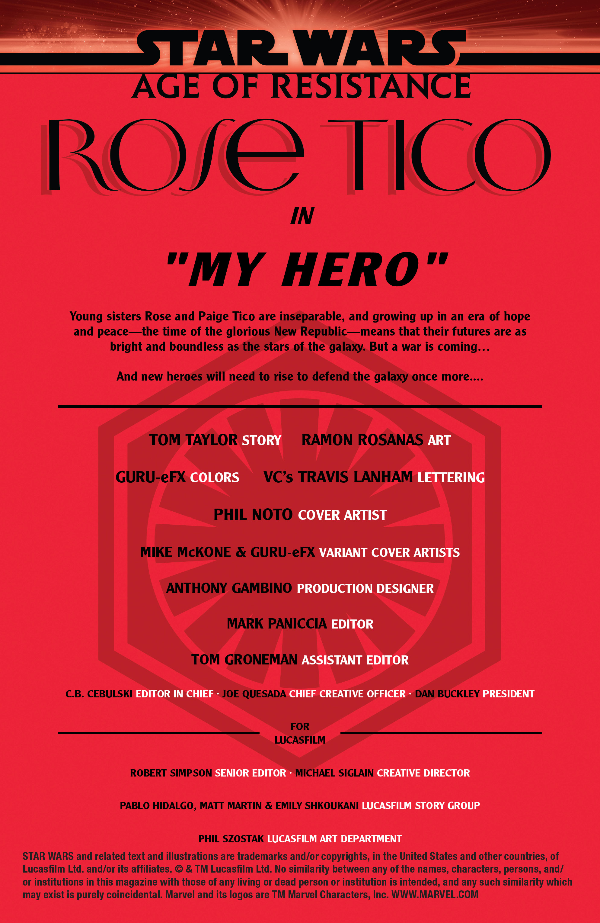 Star Wars: Age Of Resistance - Rose Tico (2019): Chapter 1 - Page 2