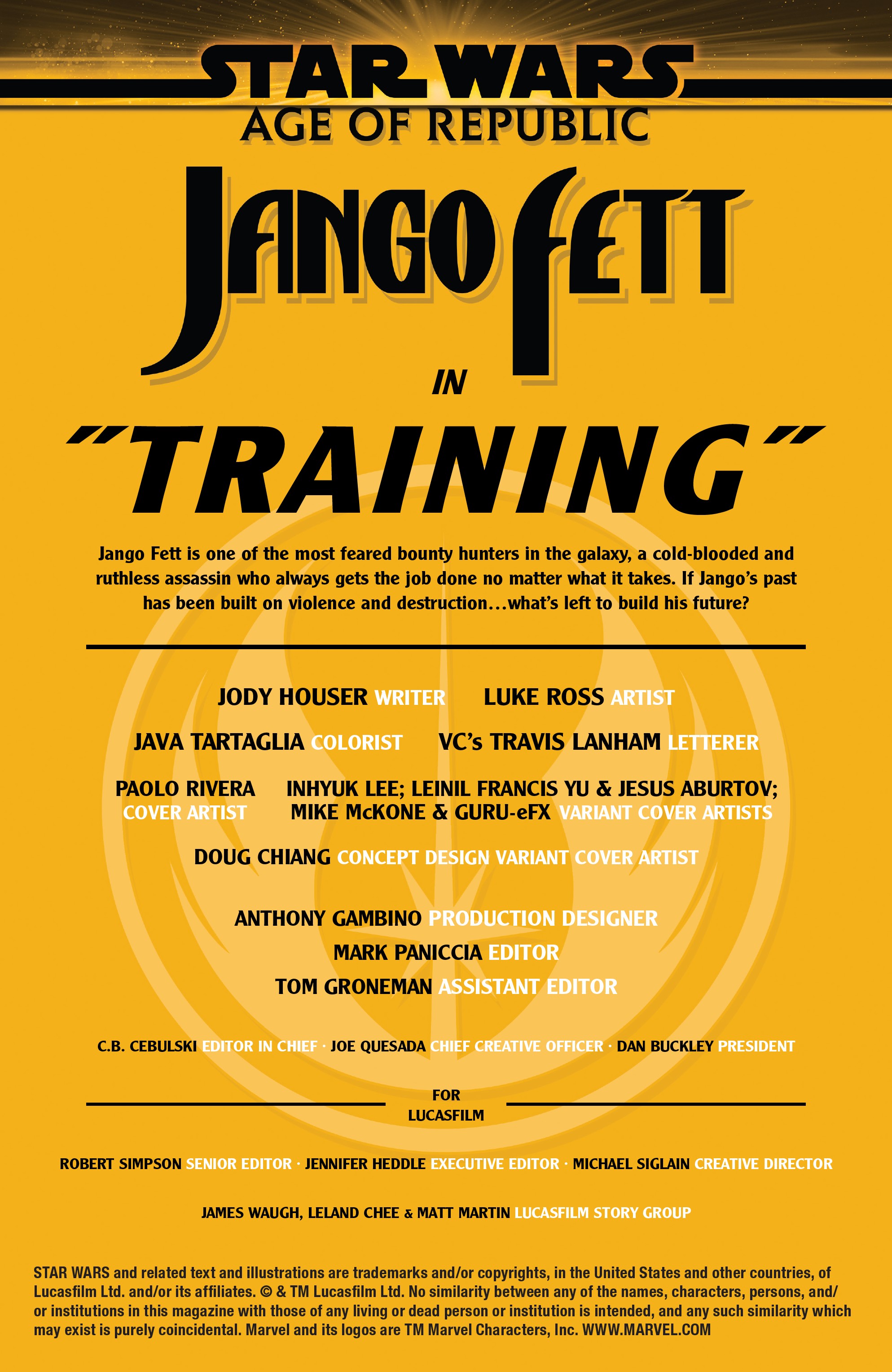 Star Wars: Age Of The Republic - Jango Fett (2019): Chapter 1 - Page 2
