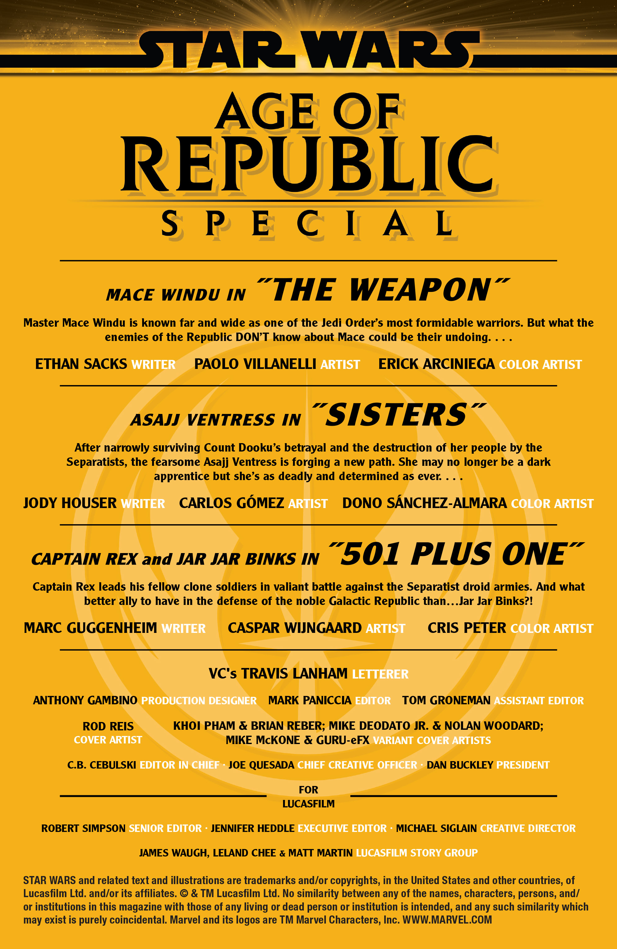 Star Wars: Age Of The Republic Special (2019): Chapter 1 - Page 2