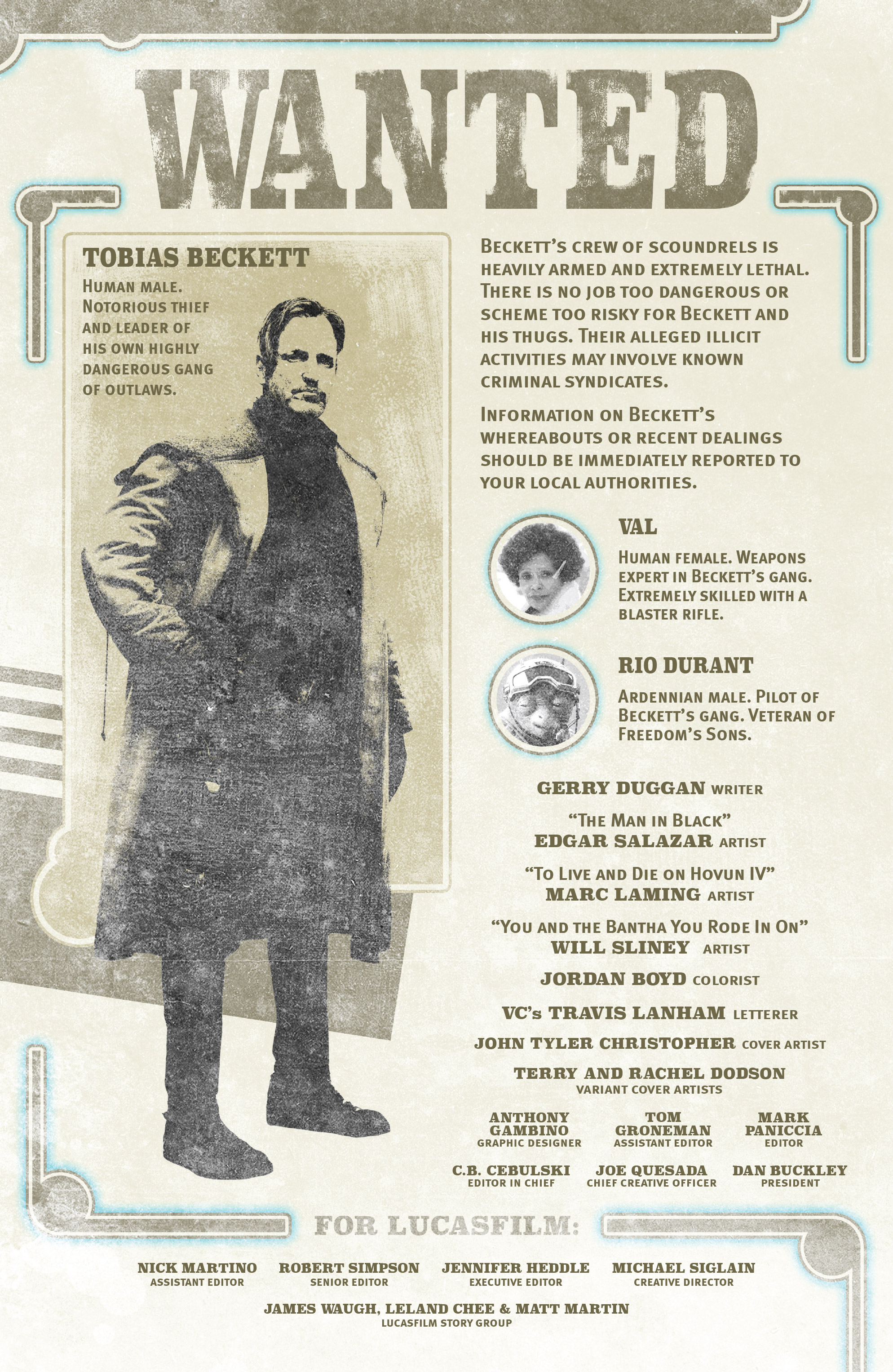 Star Wars: Beckett (2018): Chapter 1 - Page 2