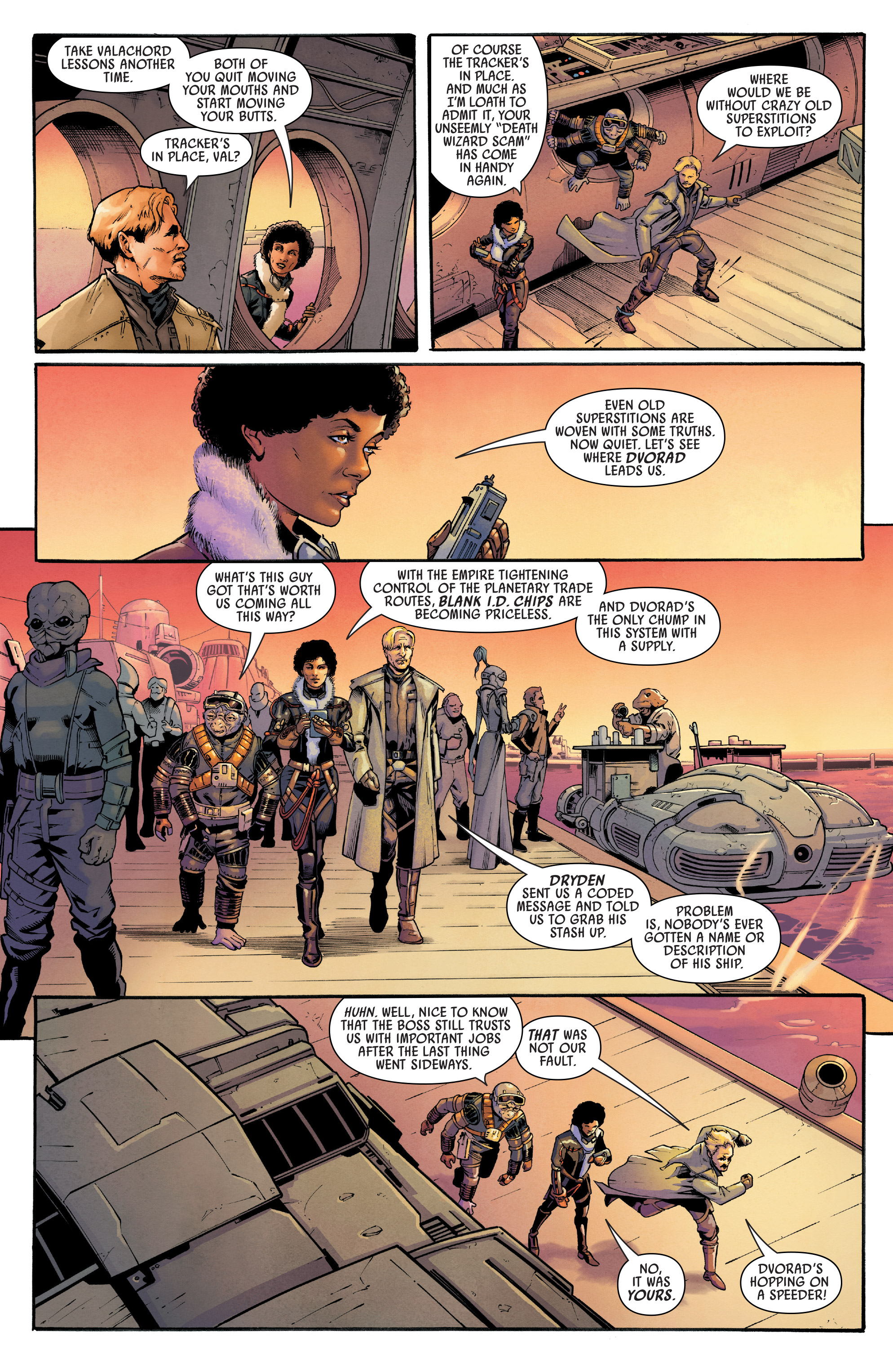 Star Wars: Beckett (2018): Chapter 1 - Page 8