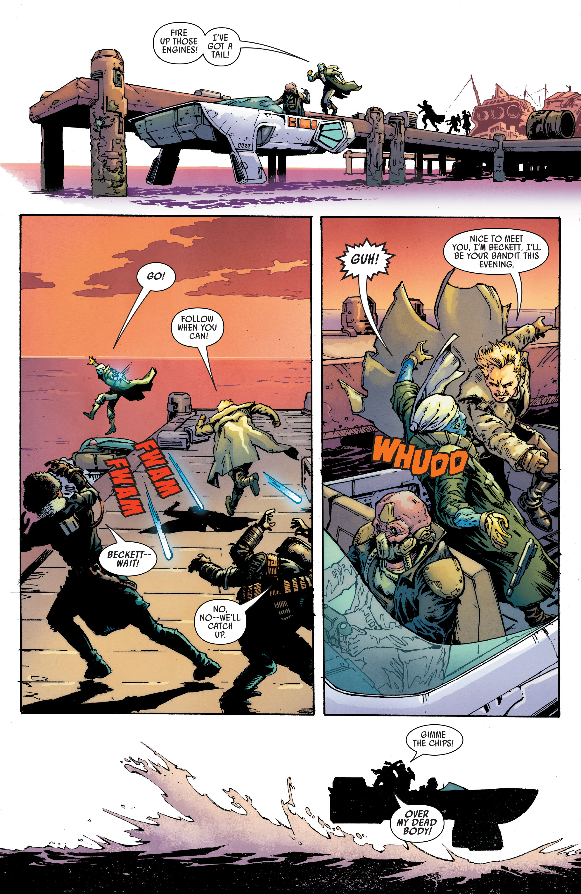 Star Wars: Beckett (2018): Chapter 1 - Page 9