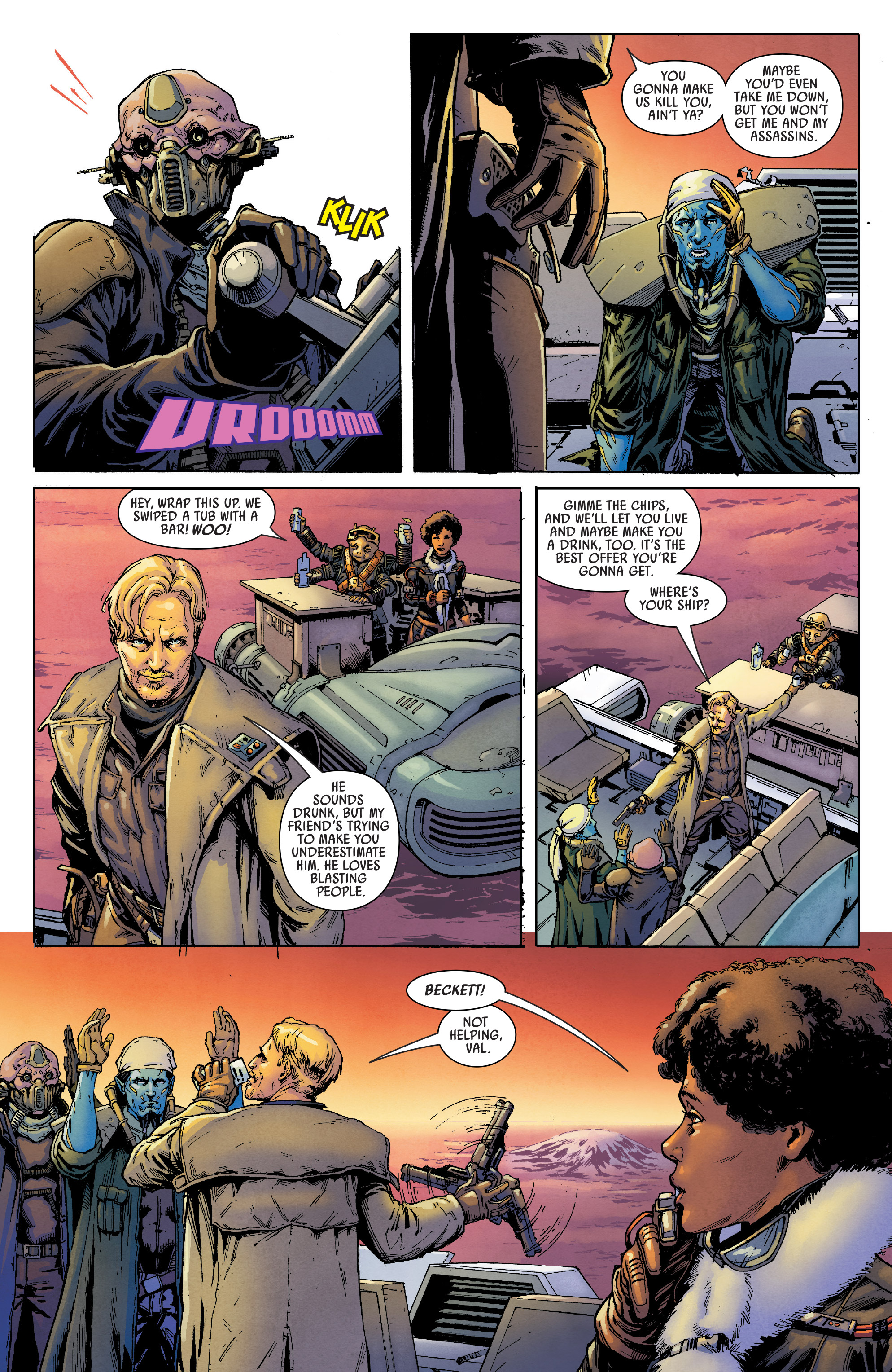 Star Wars: Beckett (2018): Chapter 1 - Page 12