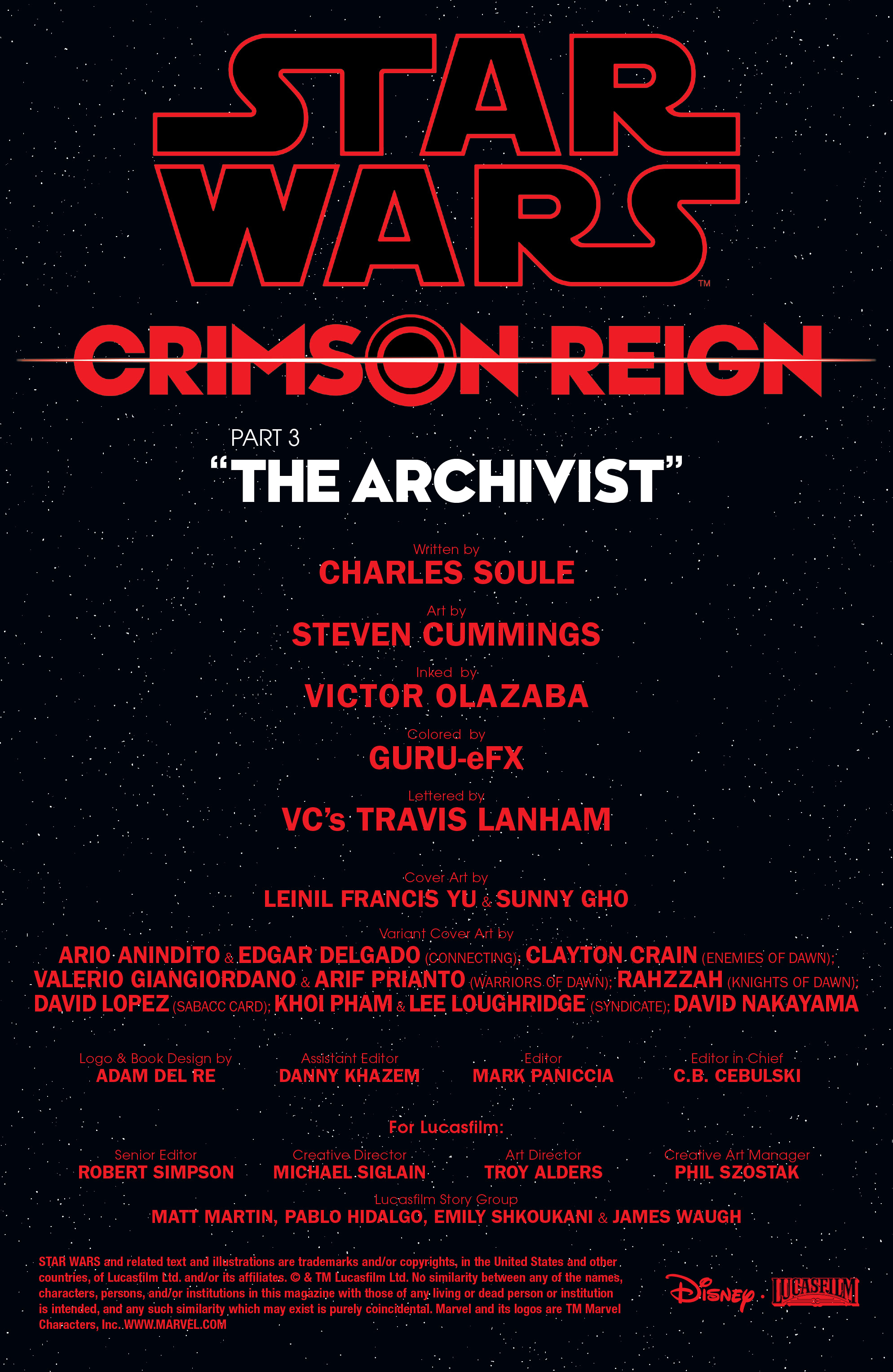 Star Wars: Crimson Reign (2021-): Chapter 3 - Page 2
