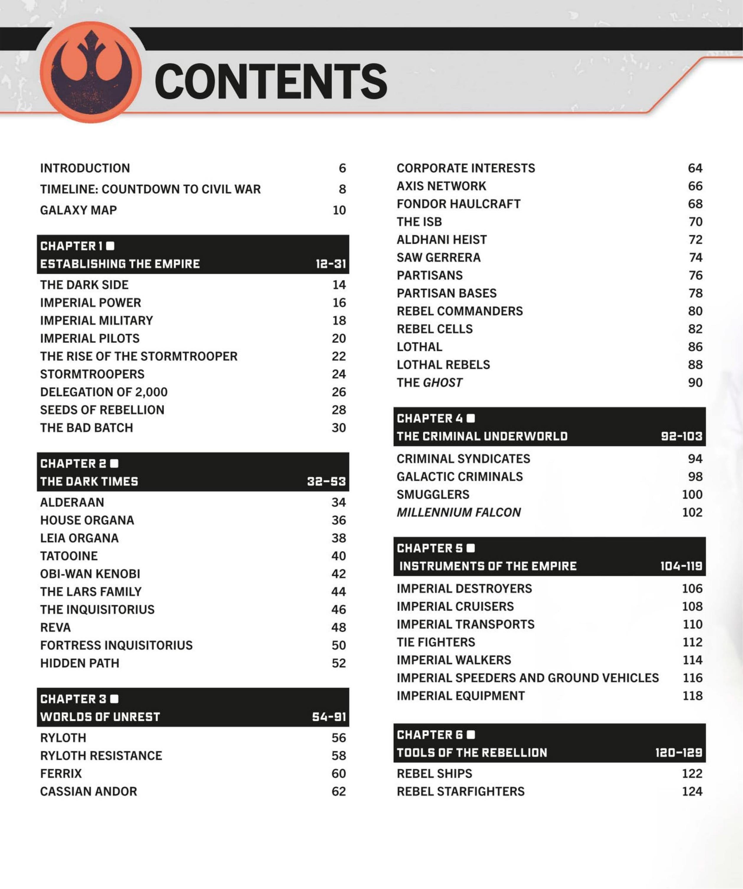Star Wars Dawn of Rebellion The Visual Guide (2023): Chapter 1 - Page 6