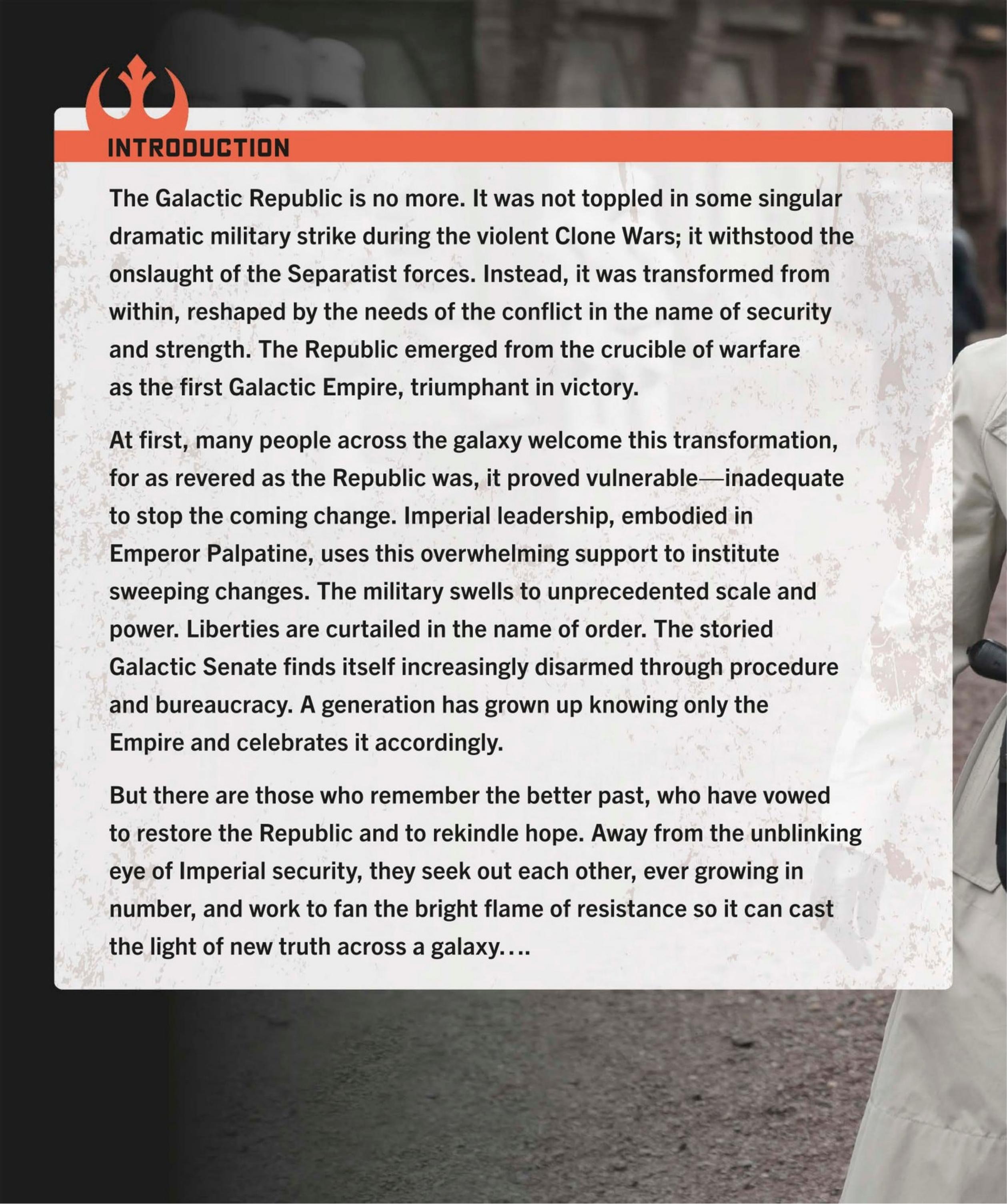 Star Wars Dawn of Rebellion The Visual Guide (2023): Chapter 1 - Page 8