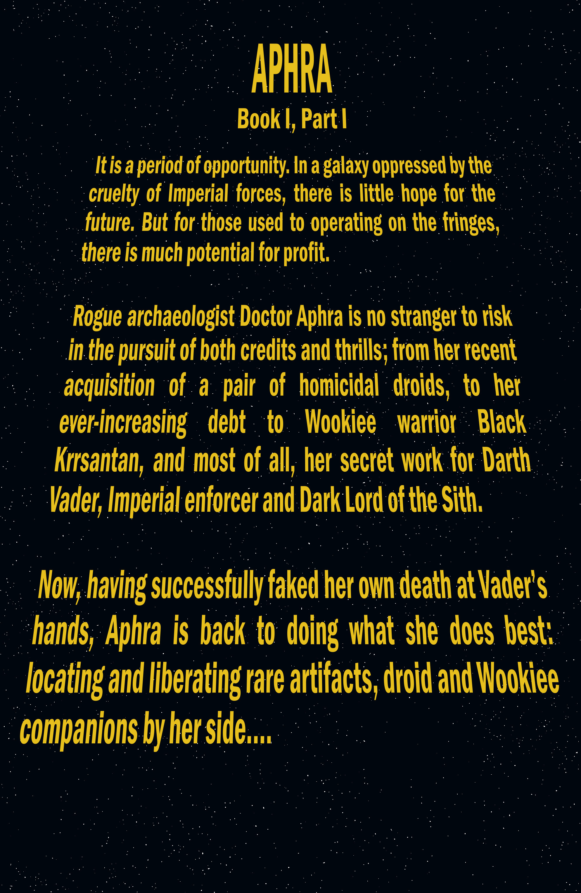 Star Wars: Doctor Aphra Vol. 1: Aphra (TPB): Chapter 1 - Page 5