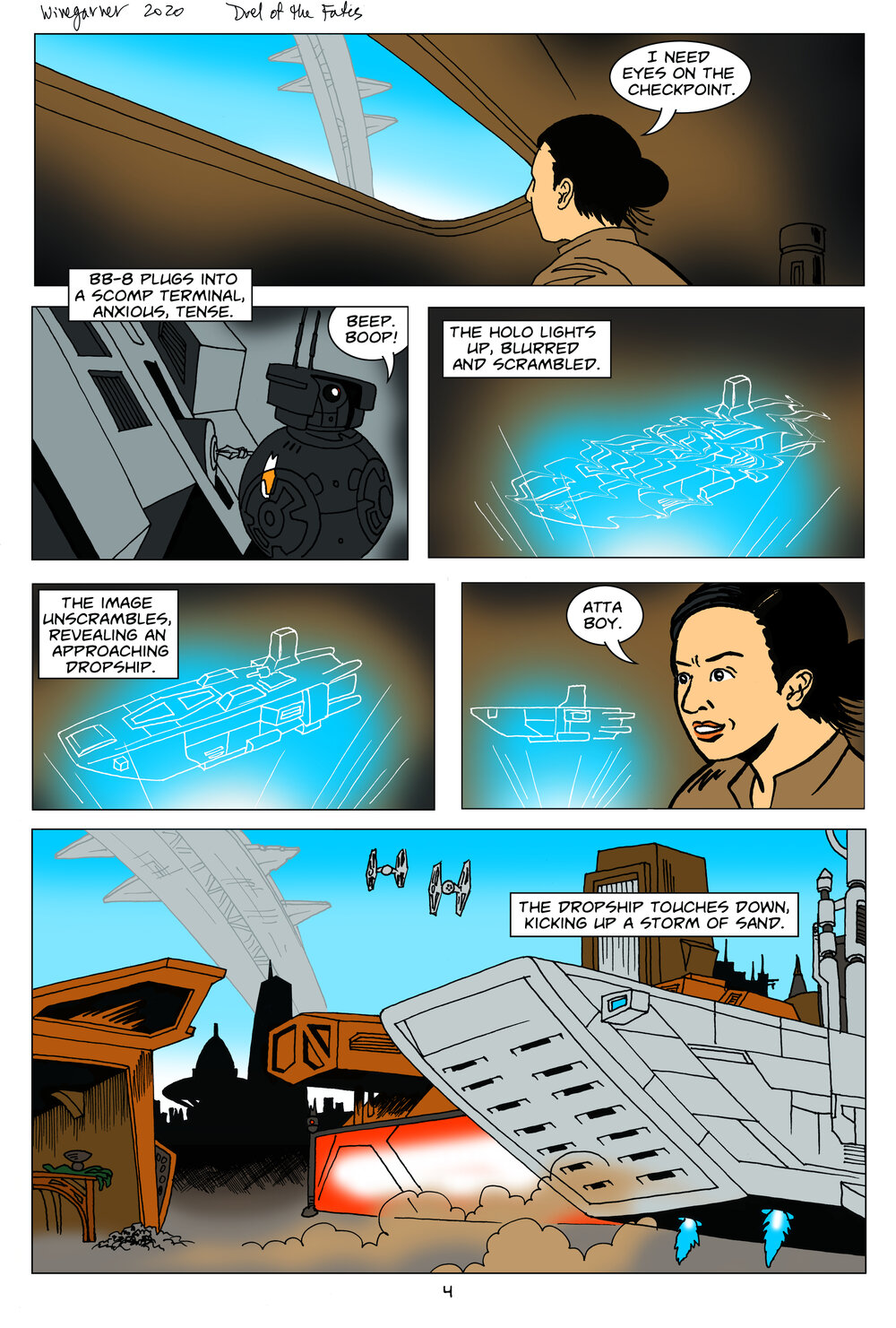 Star Wars: Duel of the Fates (2020-2021): Chapter 1 - Page 5