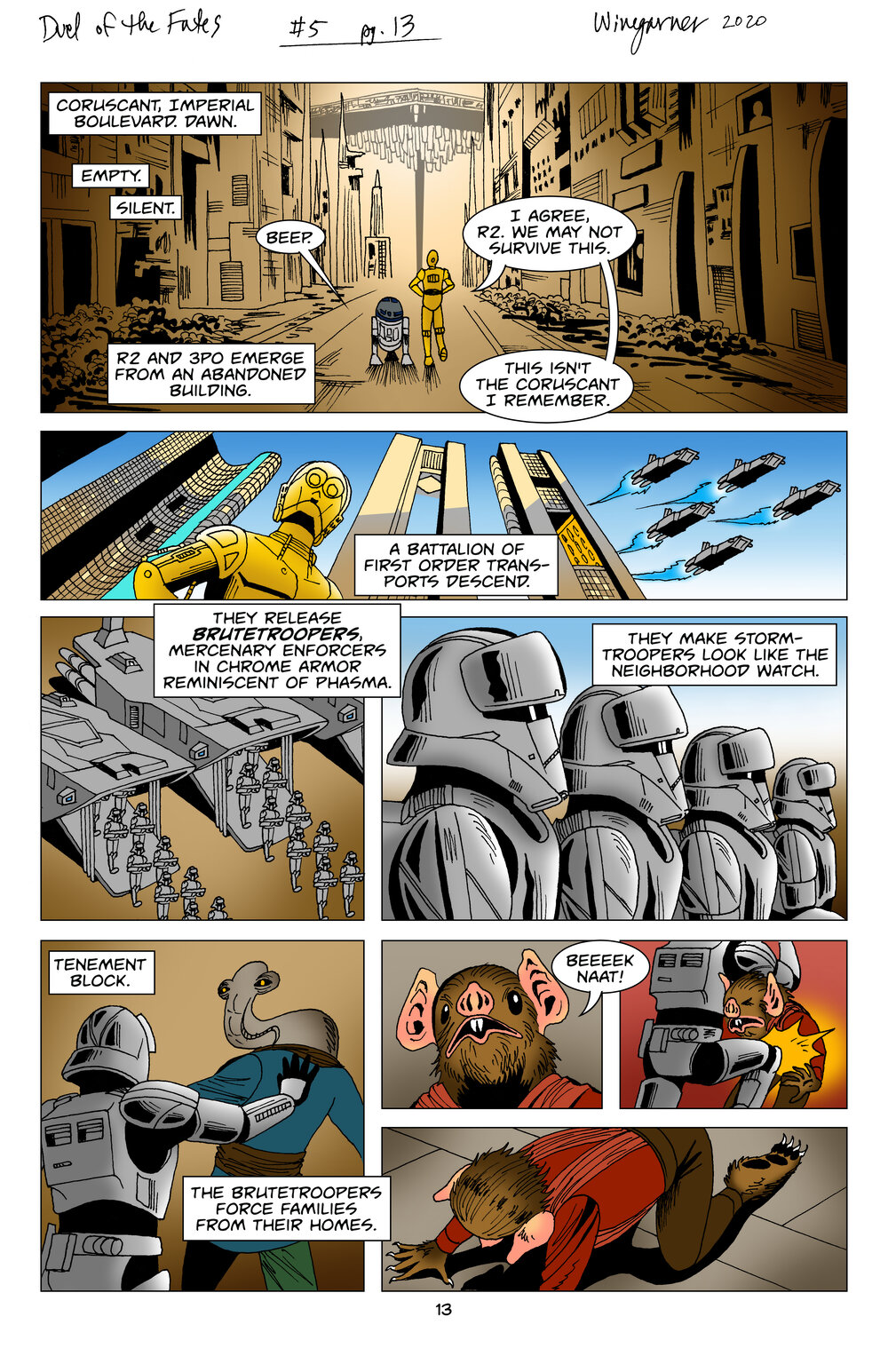 Star Wars: Duel of the Fates (2020-2021): Chapter 5 - Page 14