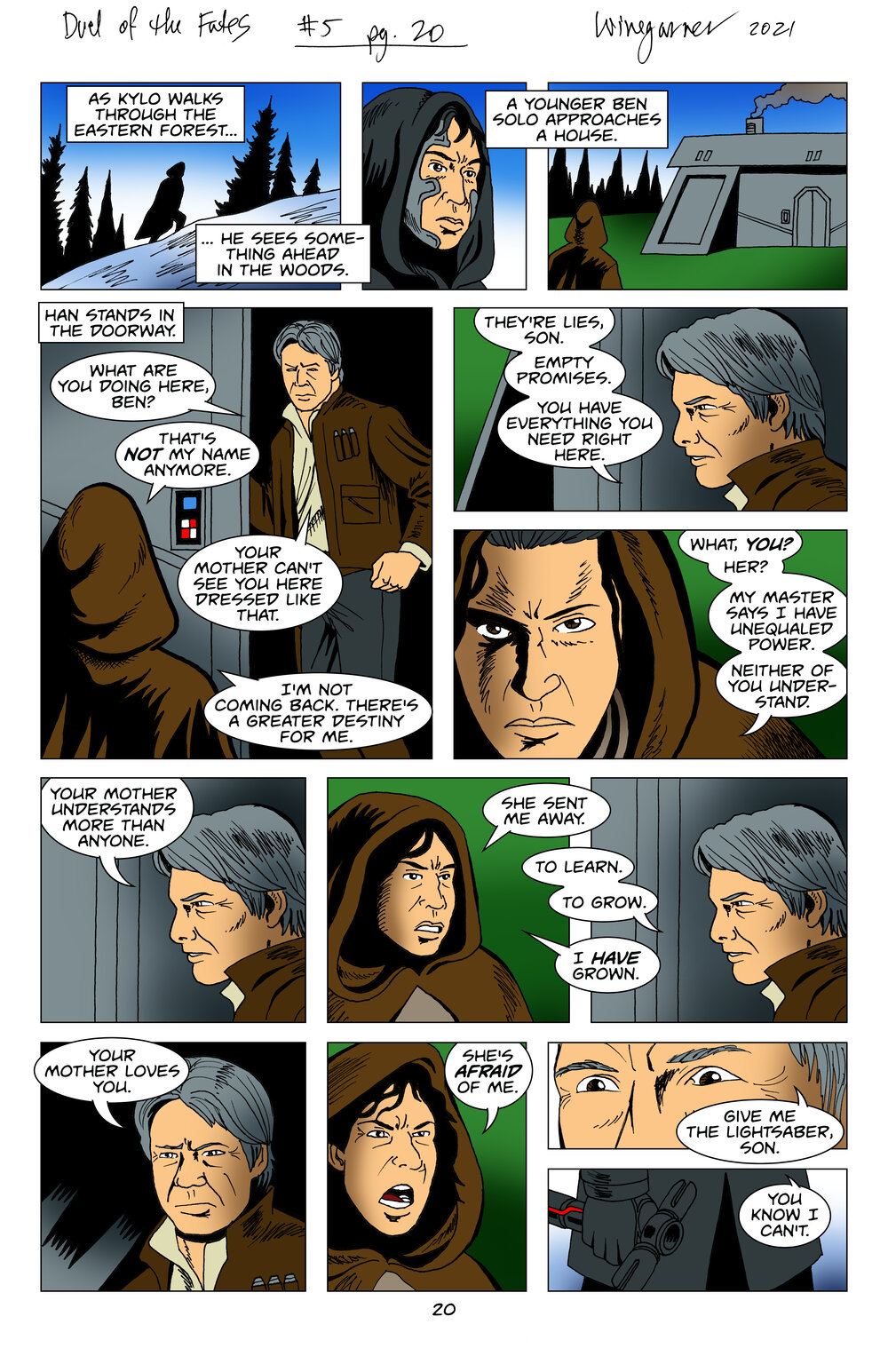 Star Wars: Duel of the Fates (2020-2021): Chapter 5 - Page 21