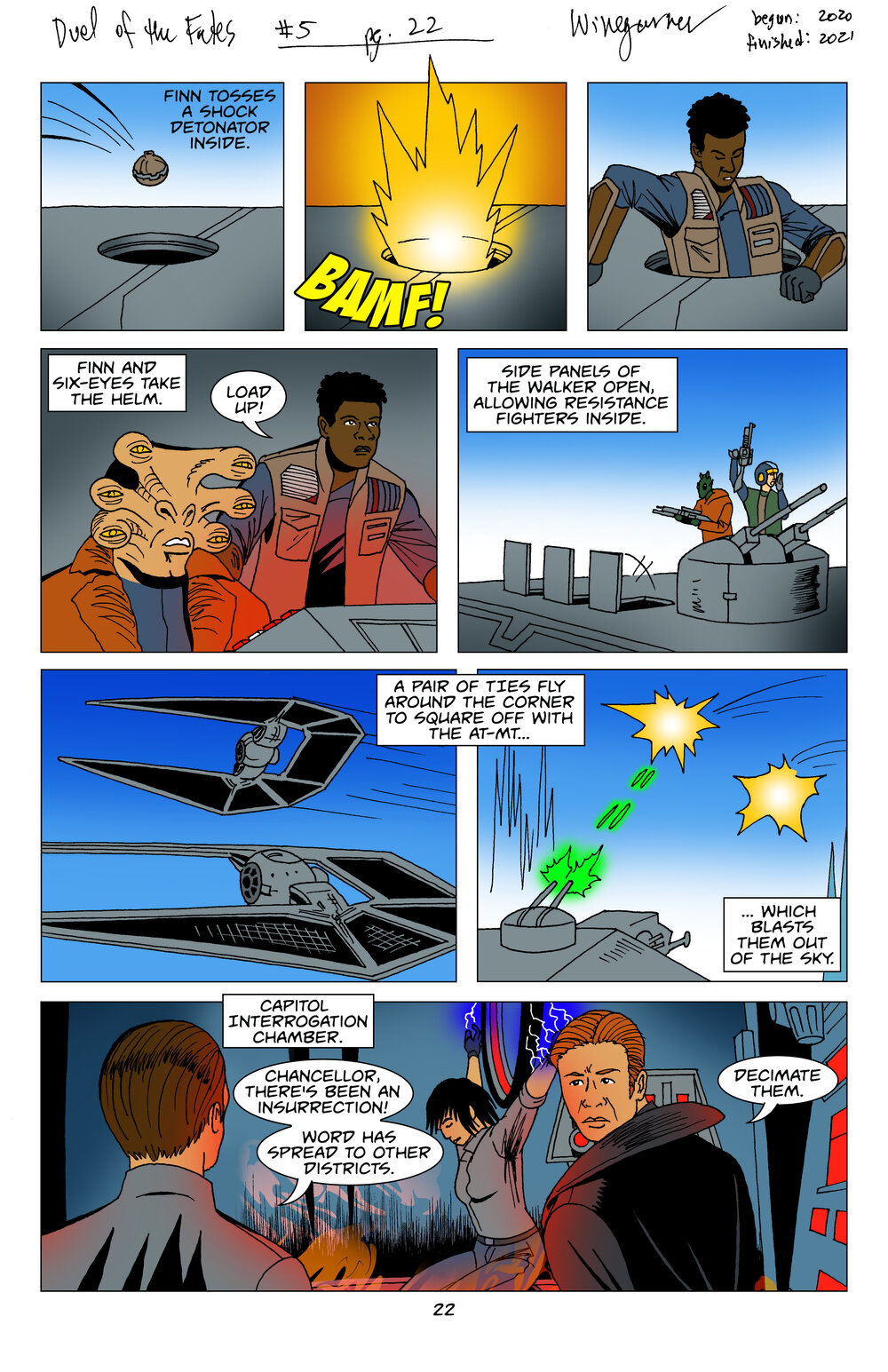 Star Wars: Duel of the Fates (2020-2021): Chapter 5 - Page 23
