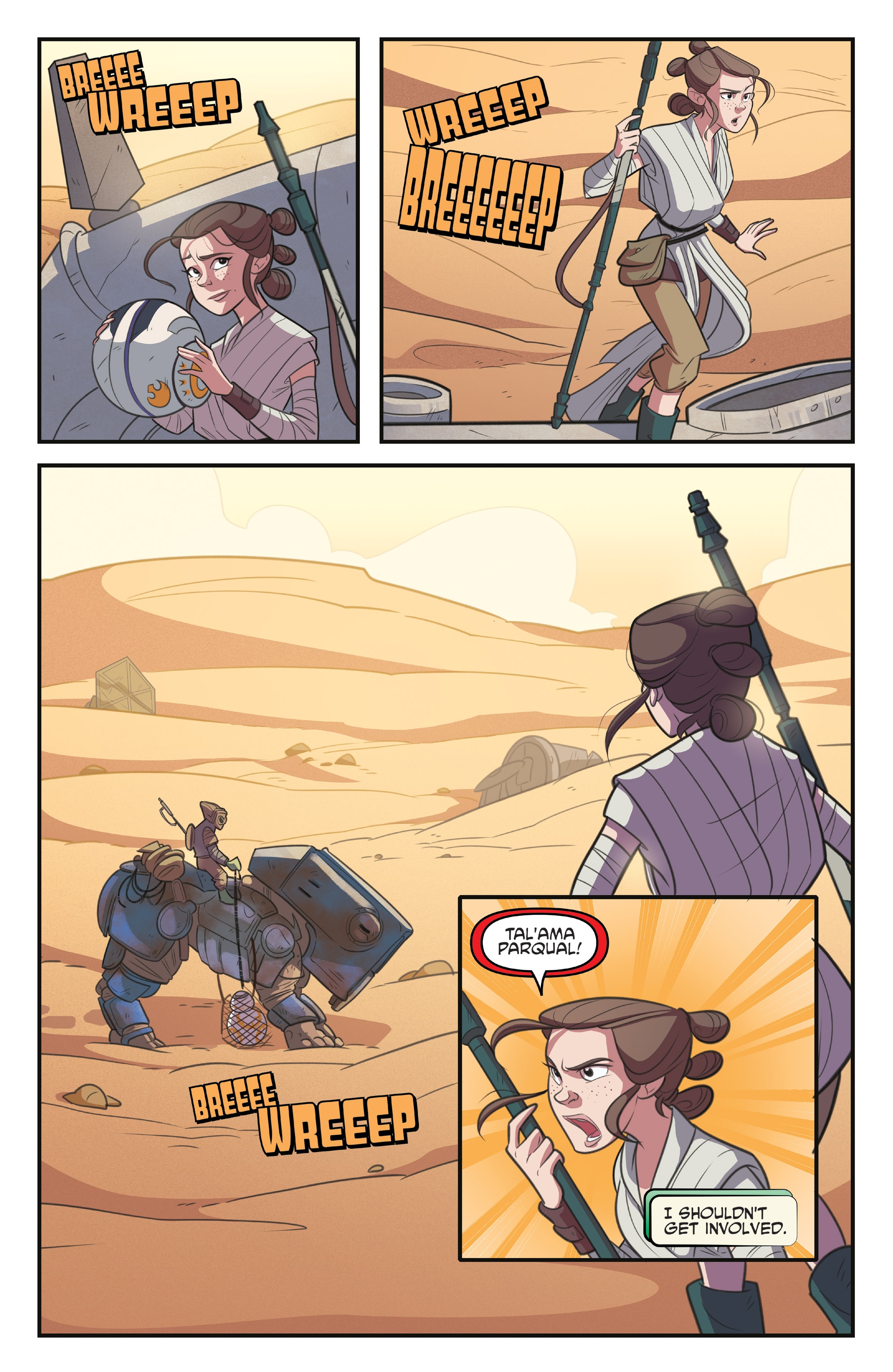 Star Wars: Forces of Destiny—Rey (2018): Chapter 1 - Page 4