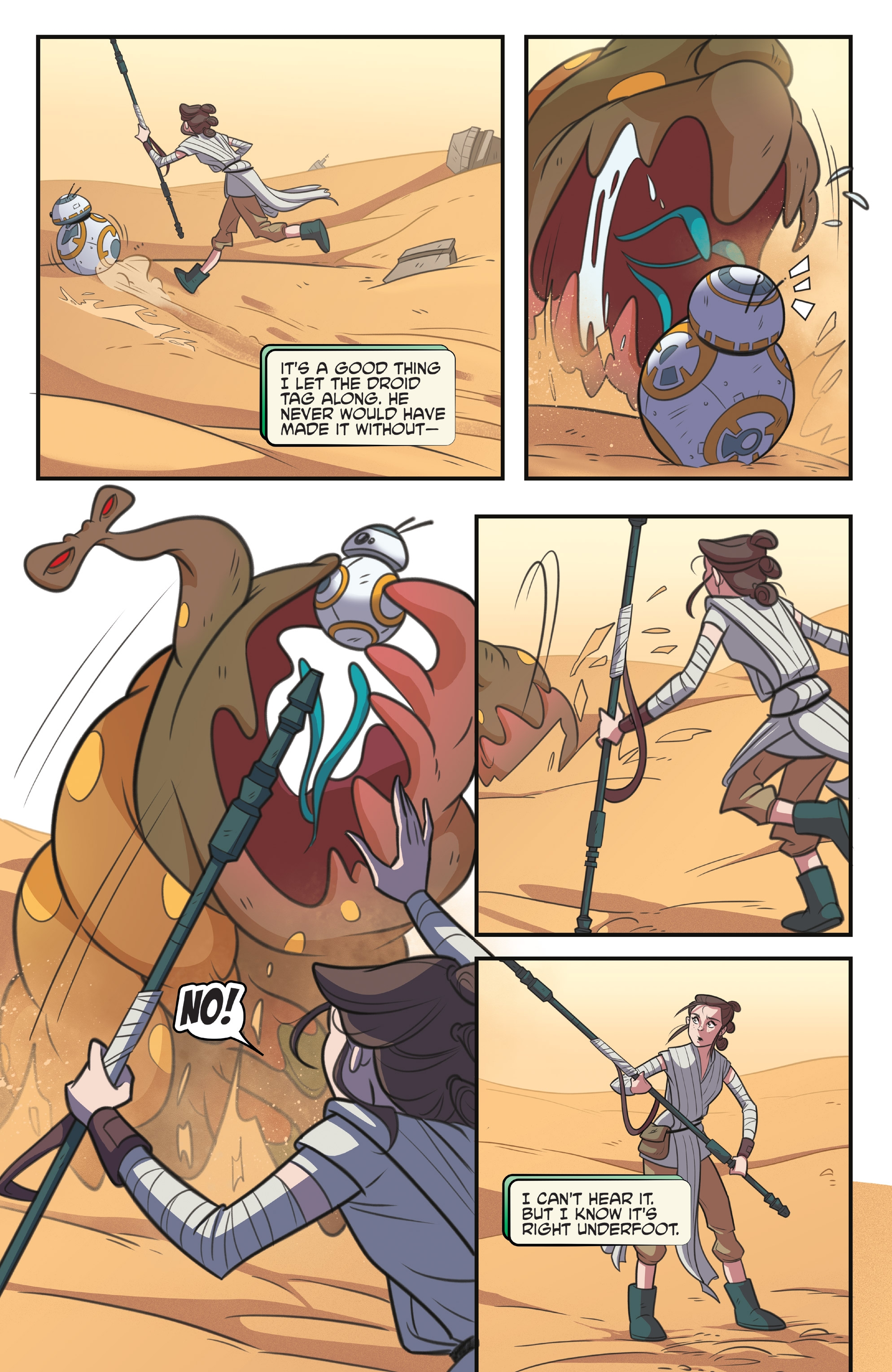 Star Wars: Forces of Destiny—Rey (2018): Chapter 1 - Page 8