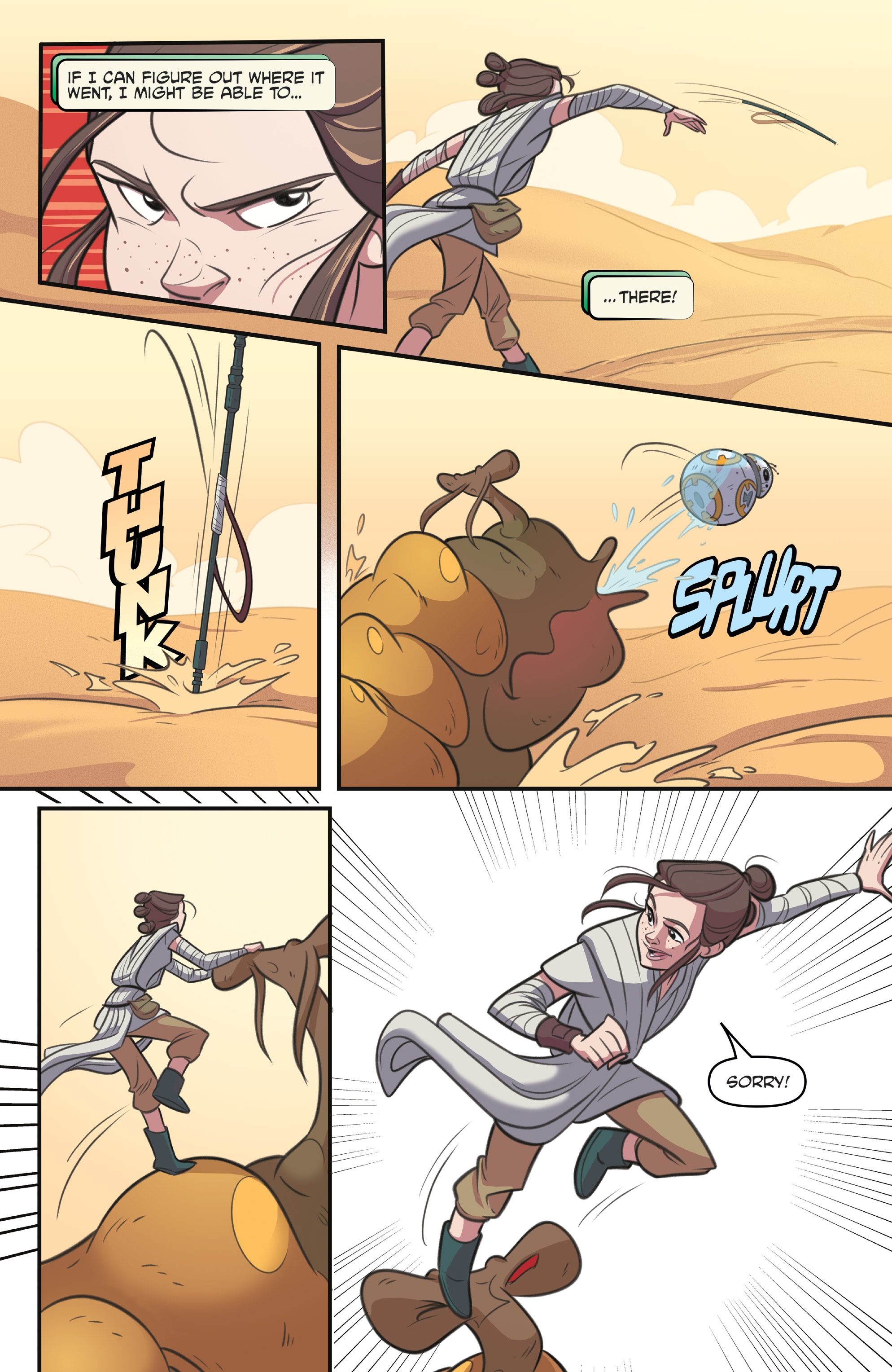Star Wars: Forces of Destiny—Rey (2018): Chapter 1 - Page 9
