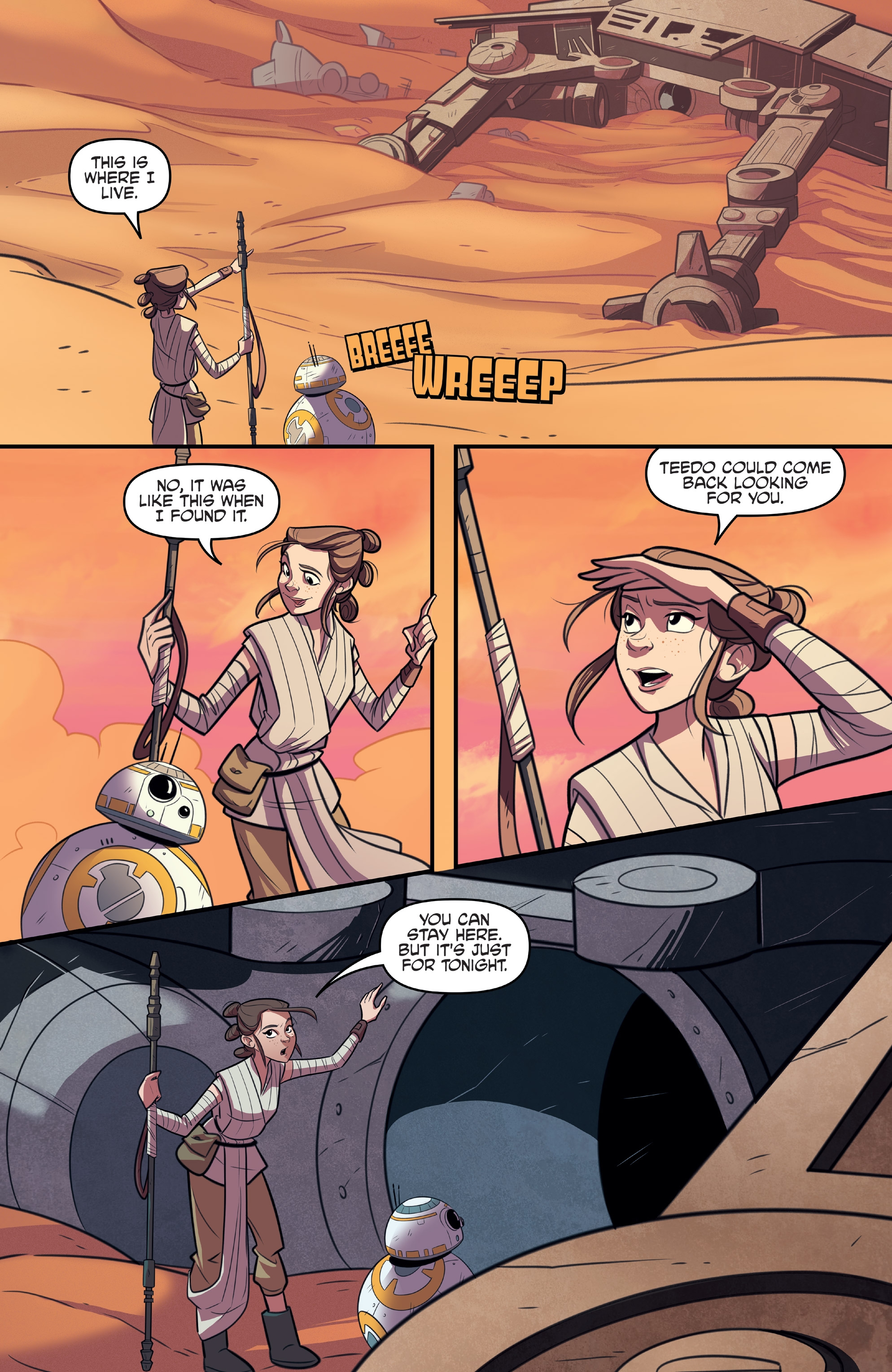 Star Wars: Forces of Destiny—Rey (2018): Chapter 1 - Page 11