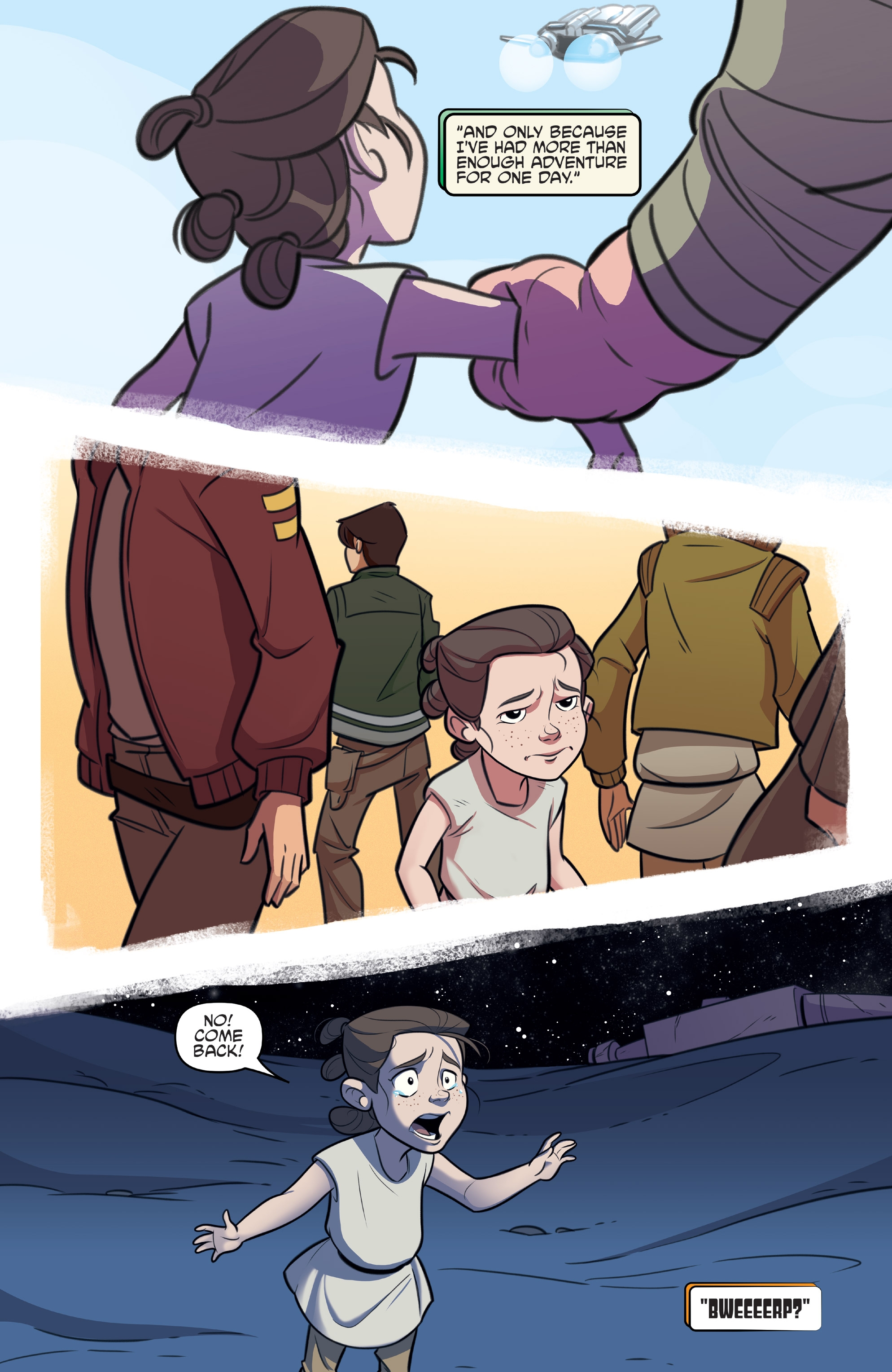 Star Wars: Forces of Destiny—Rey (2018): Chapter 1 - Page 12