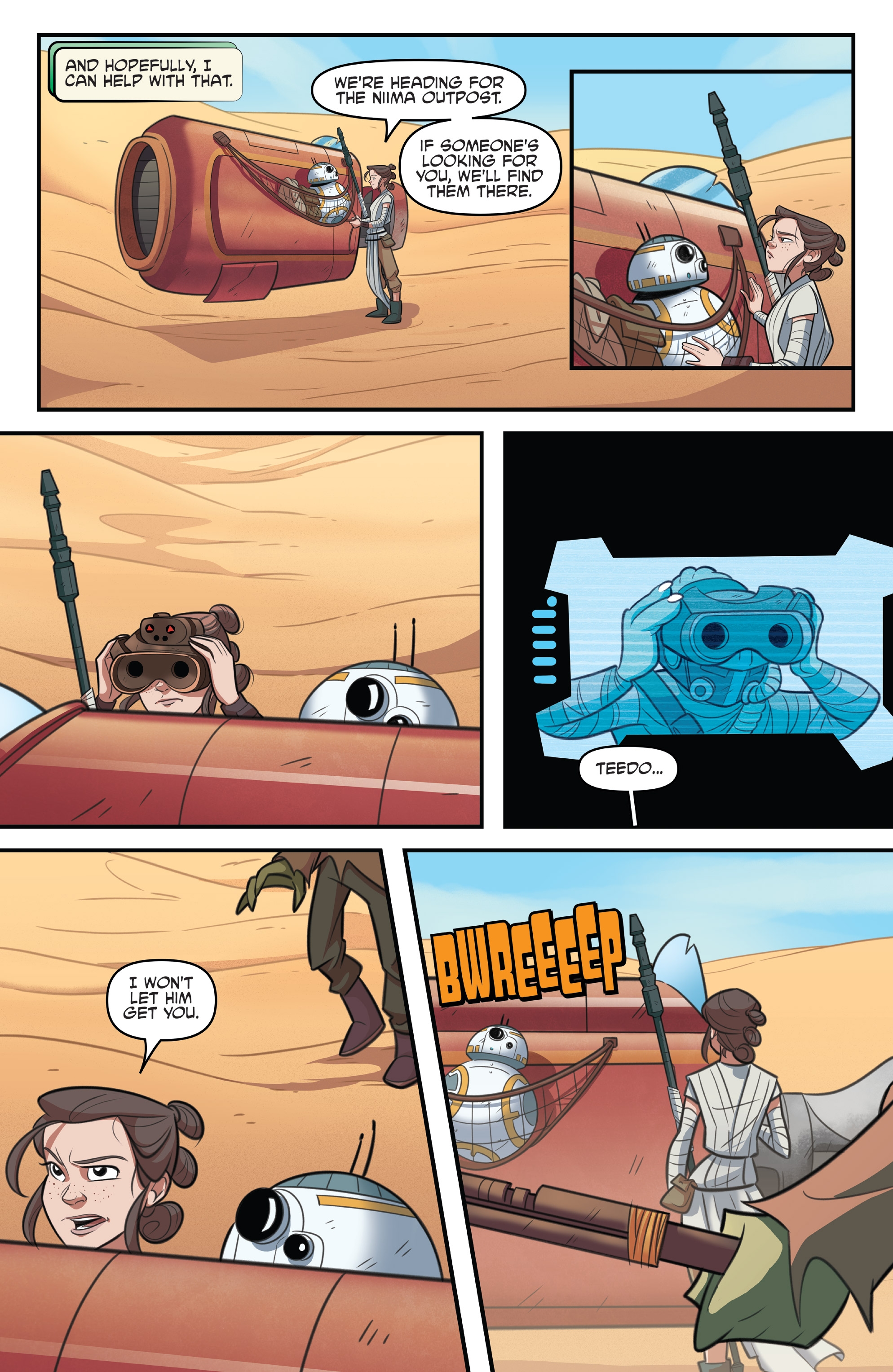 Star Wars: Forces of Destiny—Rey (2018): Chapter 1 - Page 15