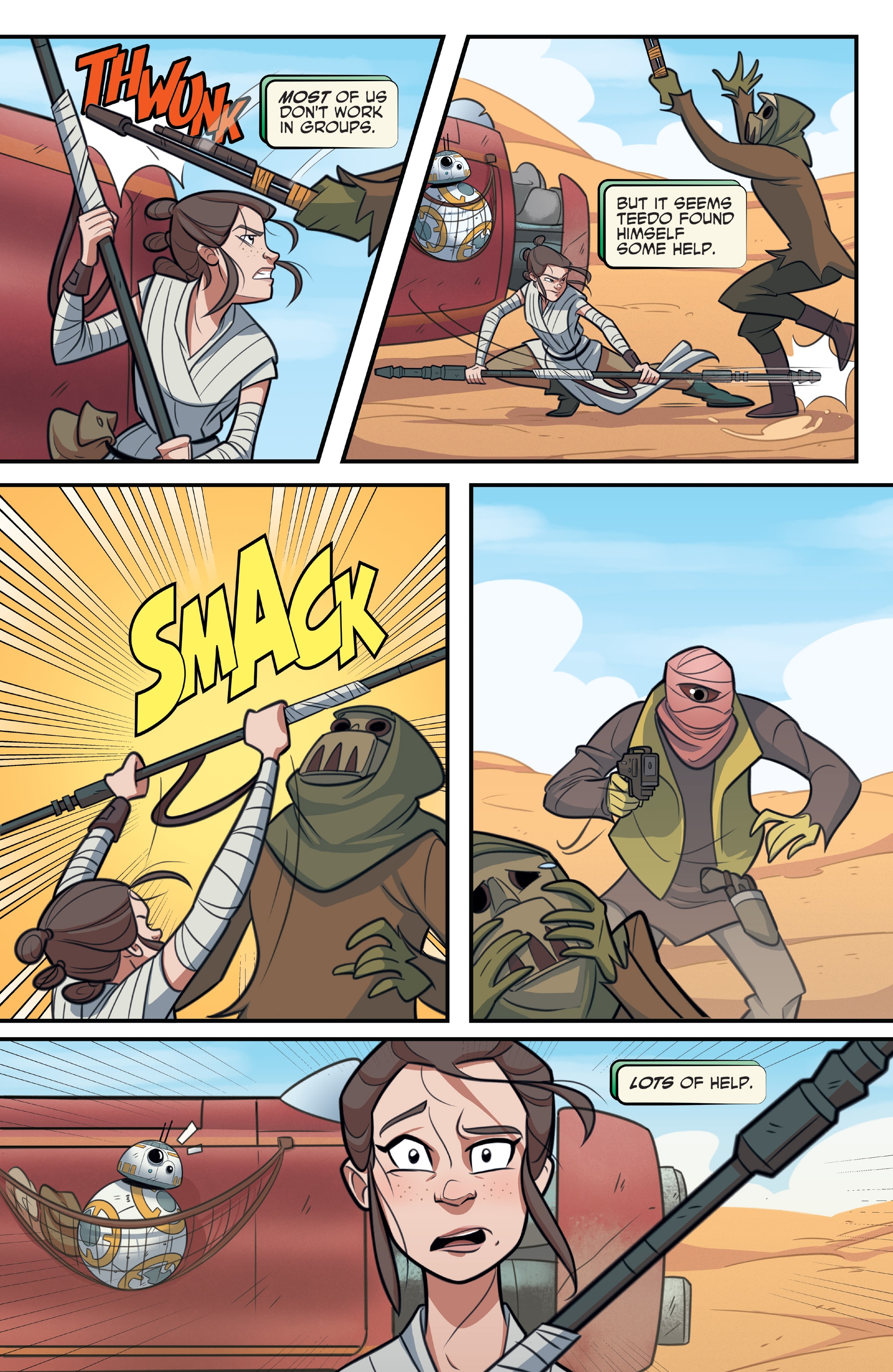 Star Wars: Forces of Destiny—Rey (2018): Chapter 1 - Page 16