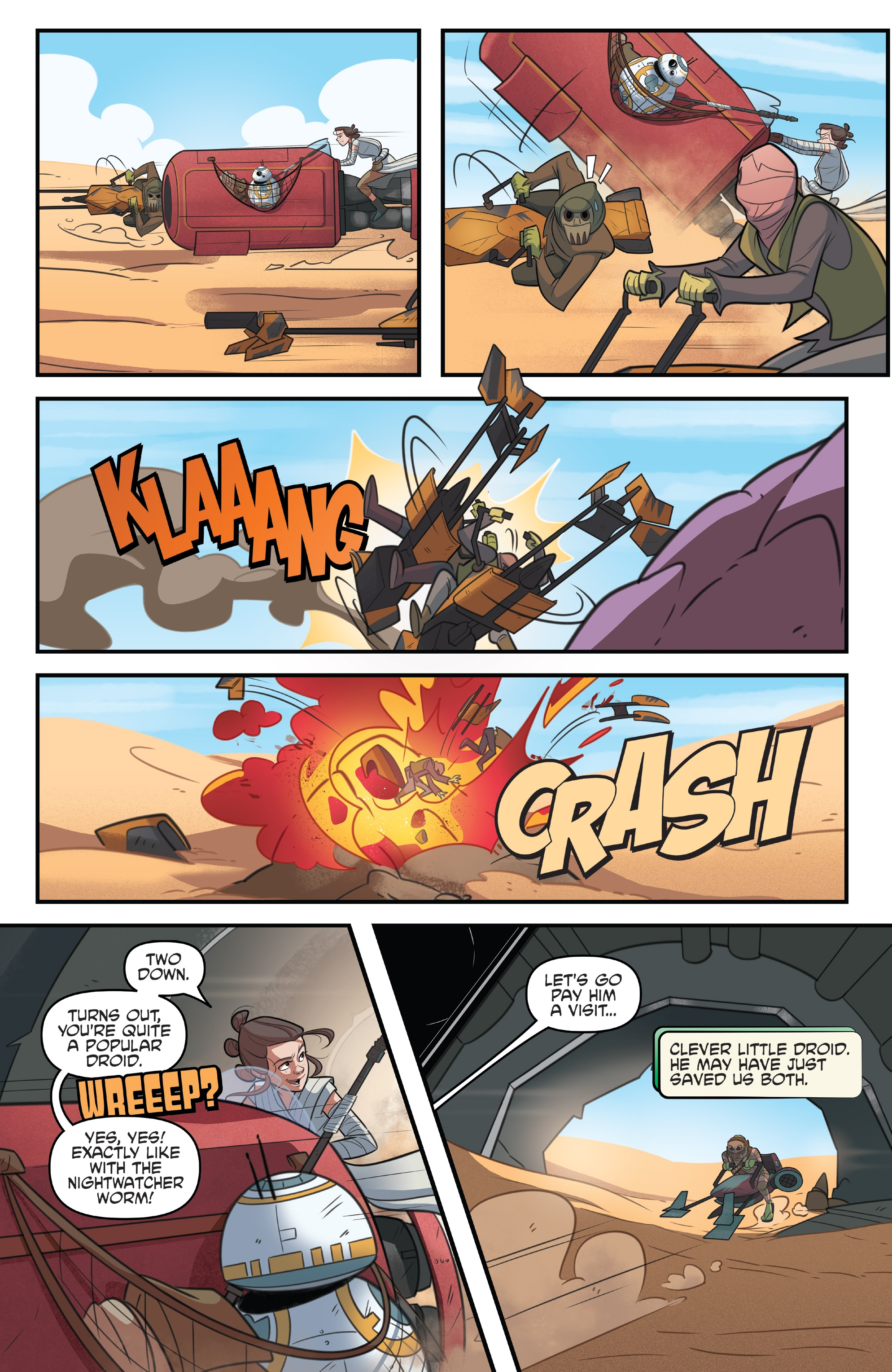 Star Wars: Forces of Destiny—Rey (2018): Chapter 1 - Page 18