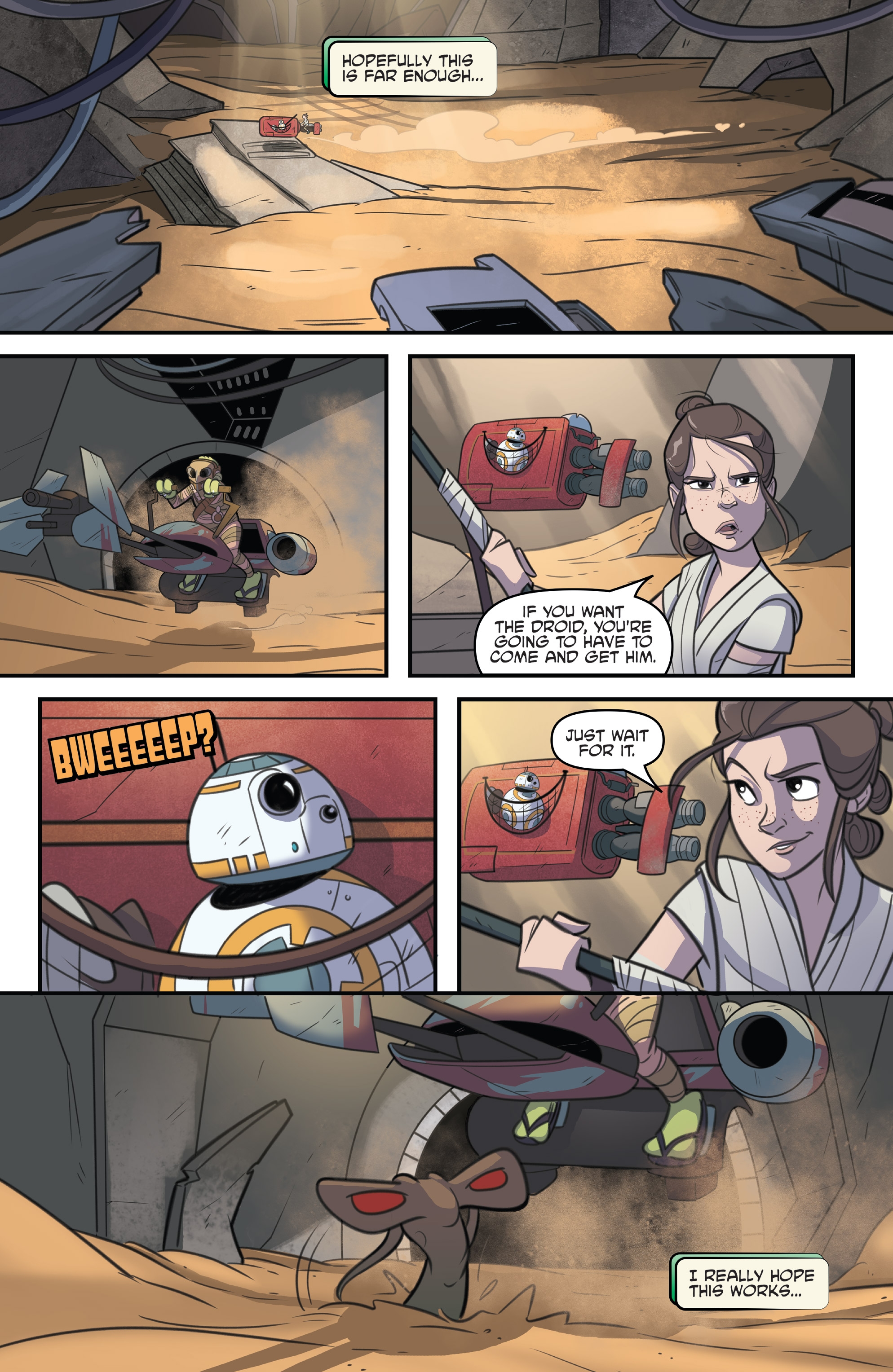 Star Wars: Forces of Destiny—Rey (2018): Chapter 1 - Page 20