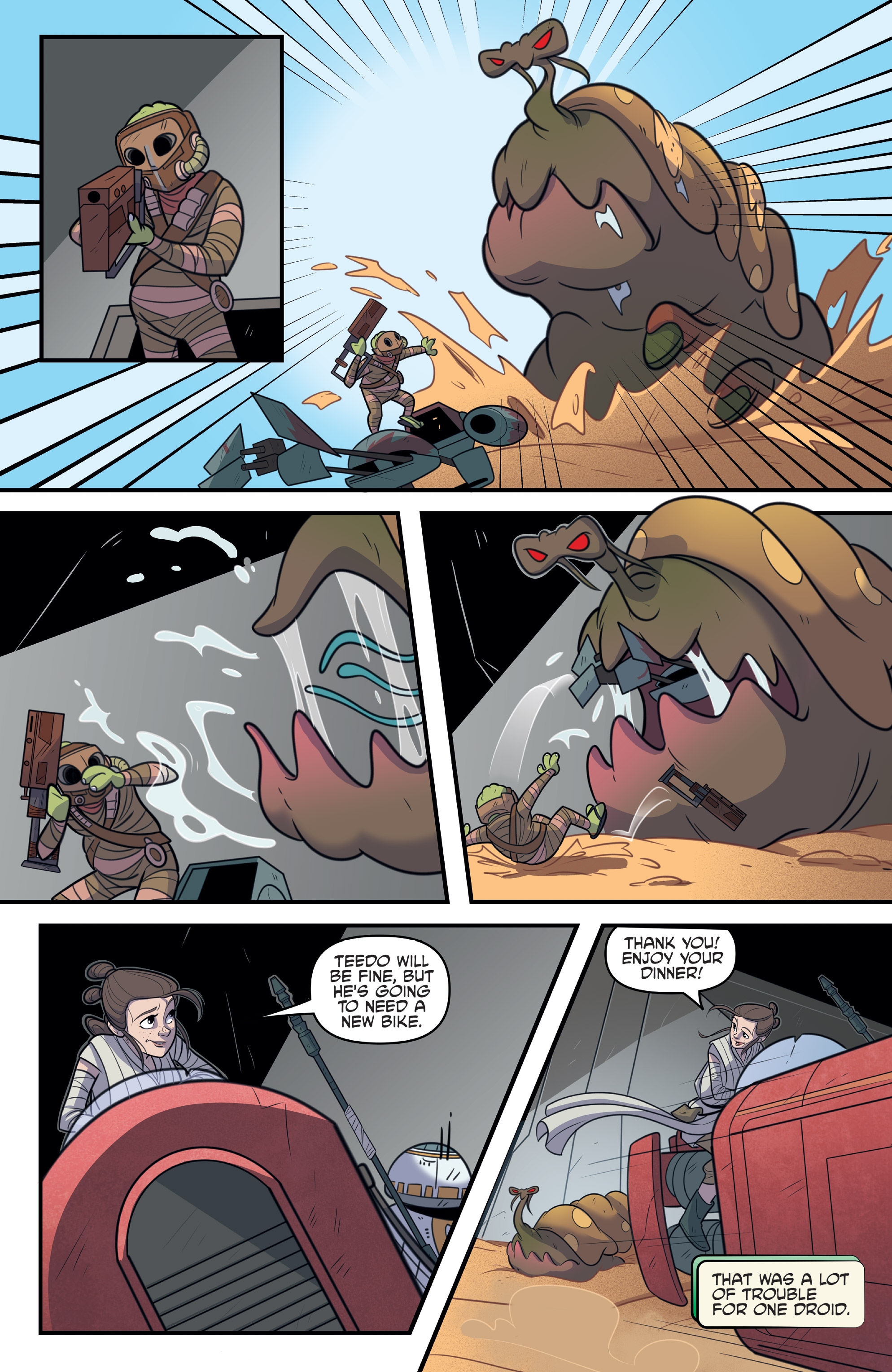 Star Wars: Forces of Destiny—Rey (2018): Chapter 1 - Page 21