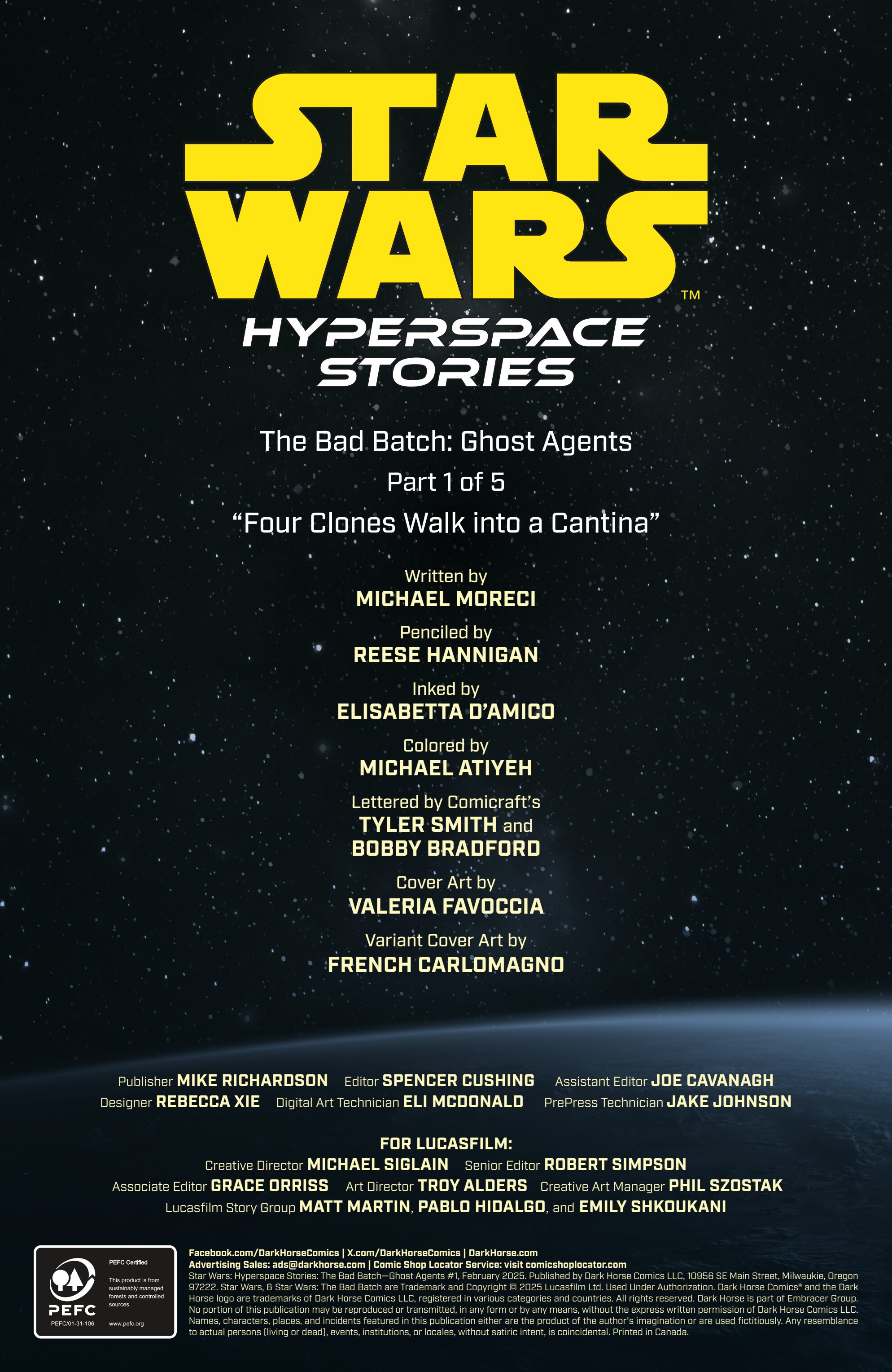 Star Wars: Hyperspace Stories – The Bad Batch: Ghost Agents (2025-): Chapter 1 - Page 2