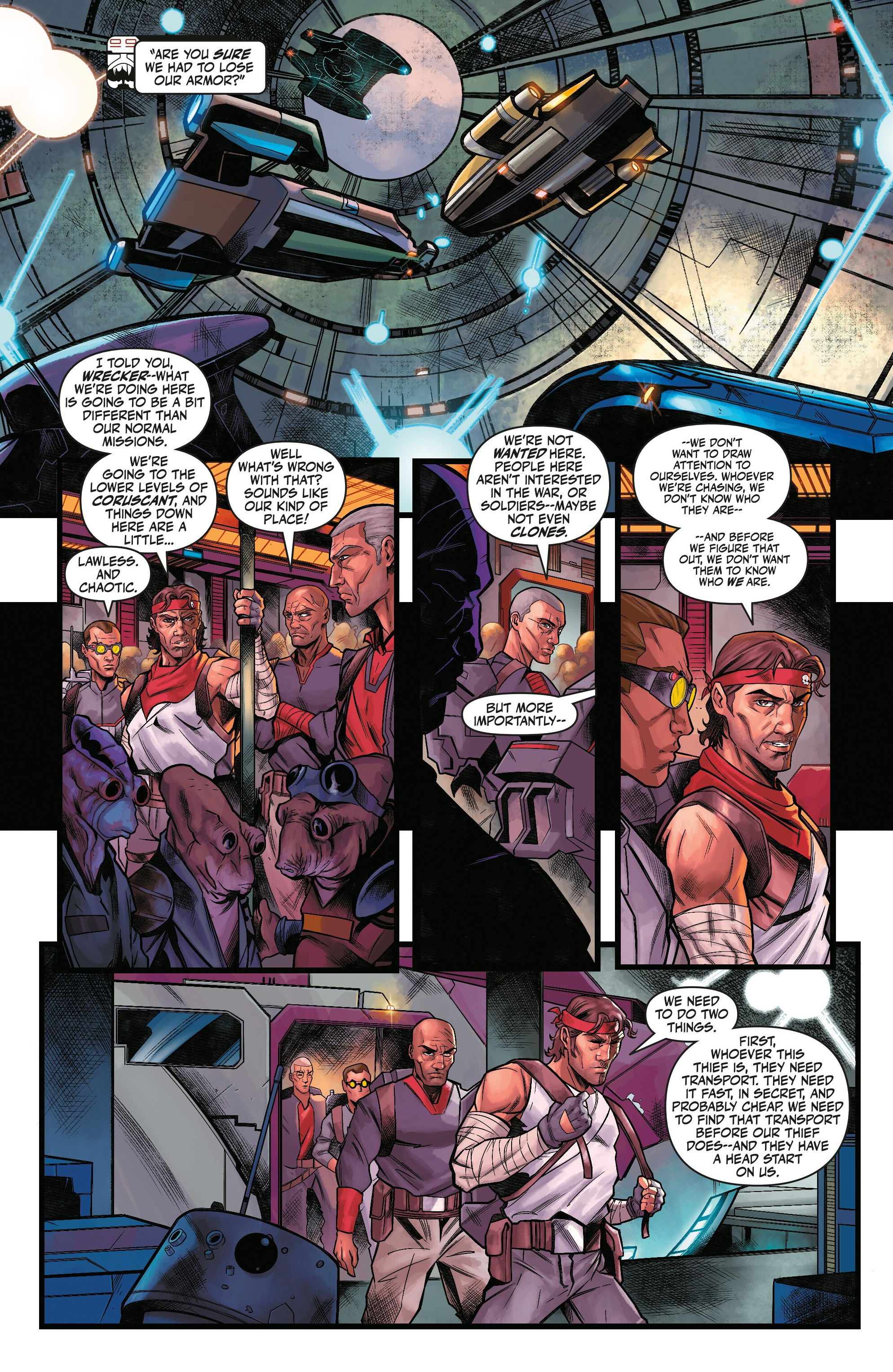 Star Wars: Hyperspace Stories – The Bad Batch: Ghost Agents (2025-): Chapter 1 - Page 9
