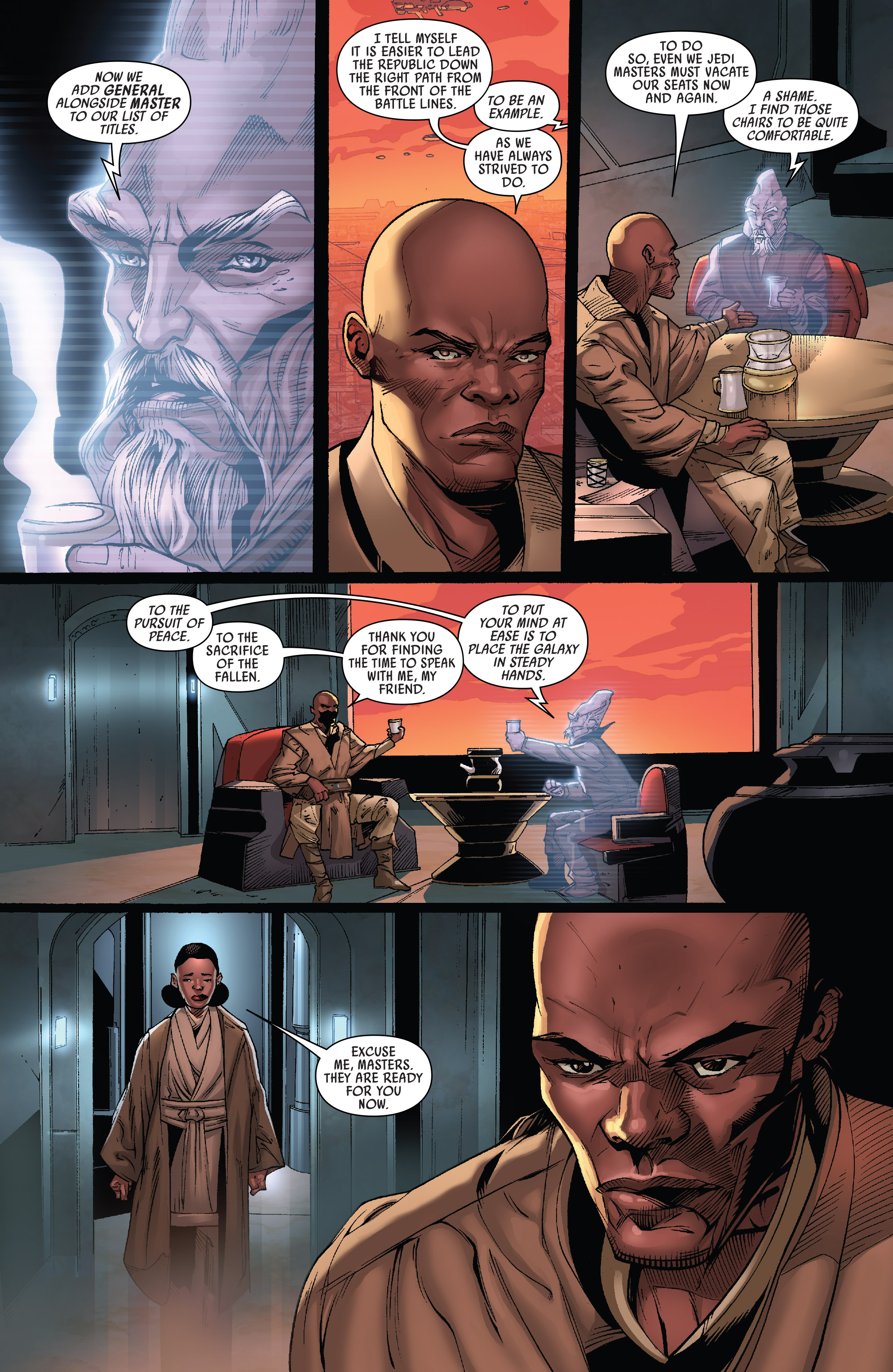 Star Wars: Jedi of the Republic - Mace Windu (2017): Chapter 1 - Page 5