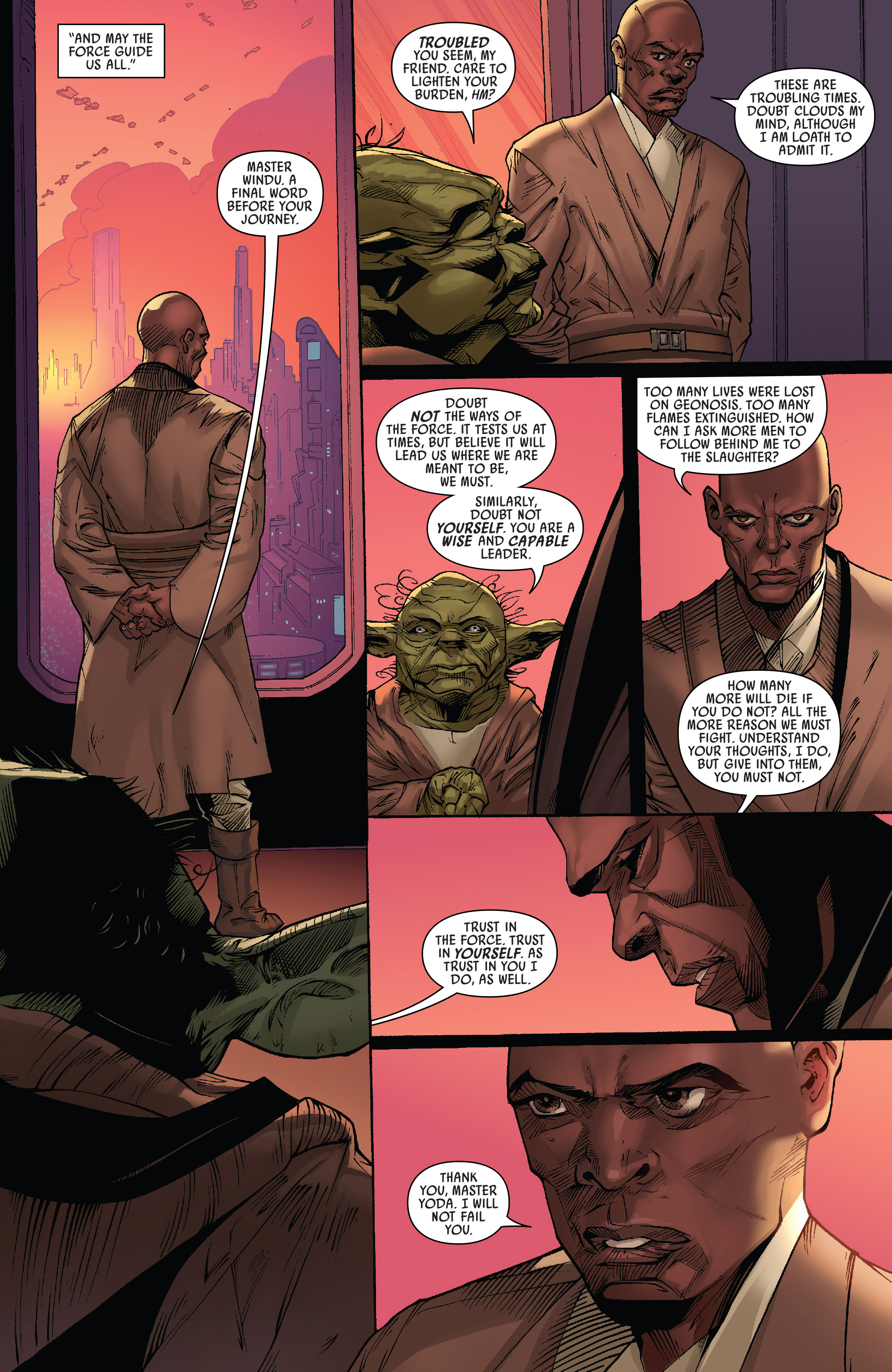 Star Wars: Jedi of the Republic - Mace Windu (2017): Chapter 1 - Page 8