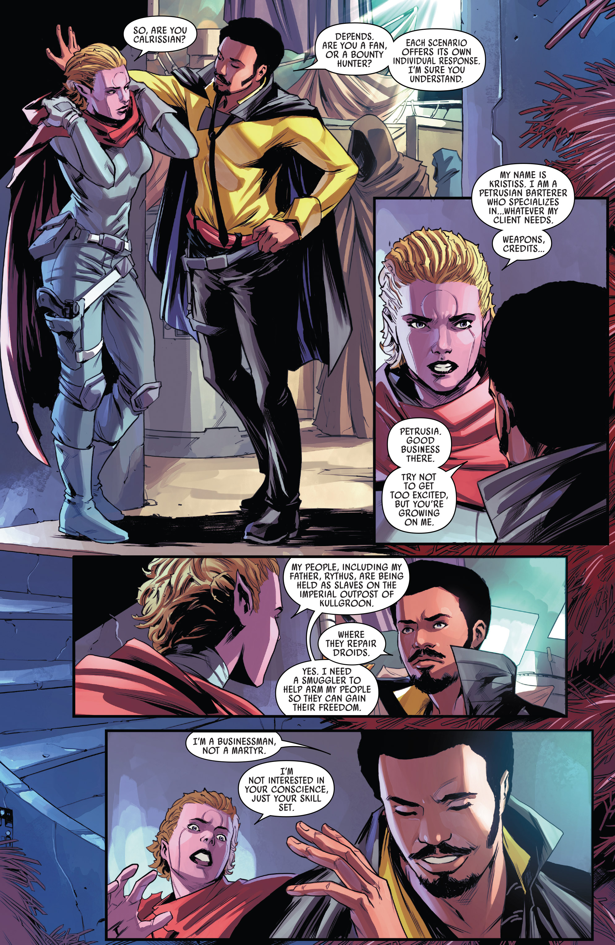 Star Wars: Lando - Double Or Nothing (2018): Chapter 1 - Page 8