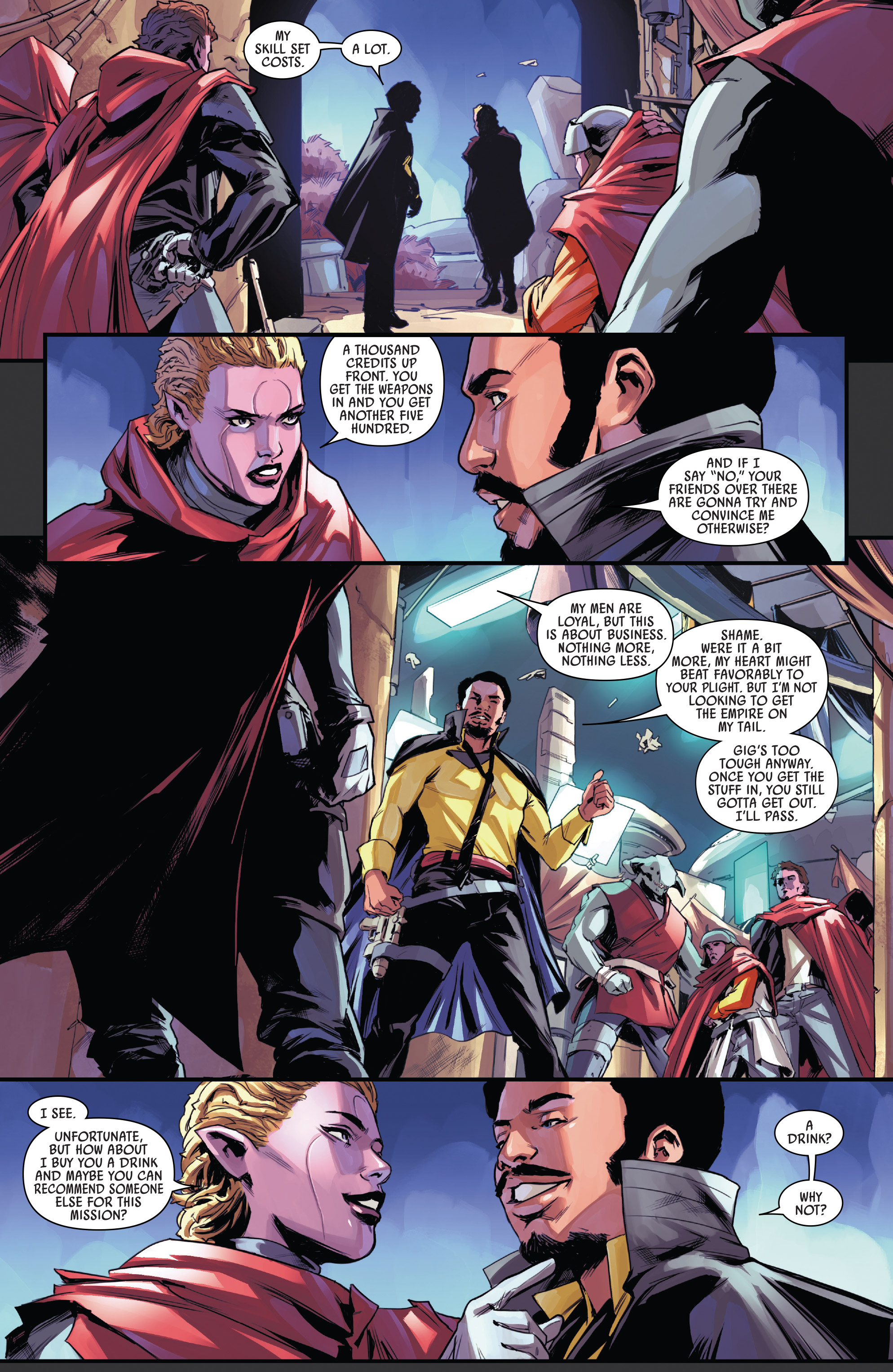 Star Wars: Lando - Double Or Nothing (2018): Chapter 1 - Page 9