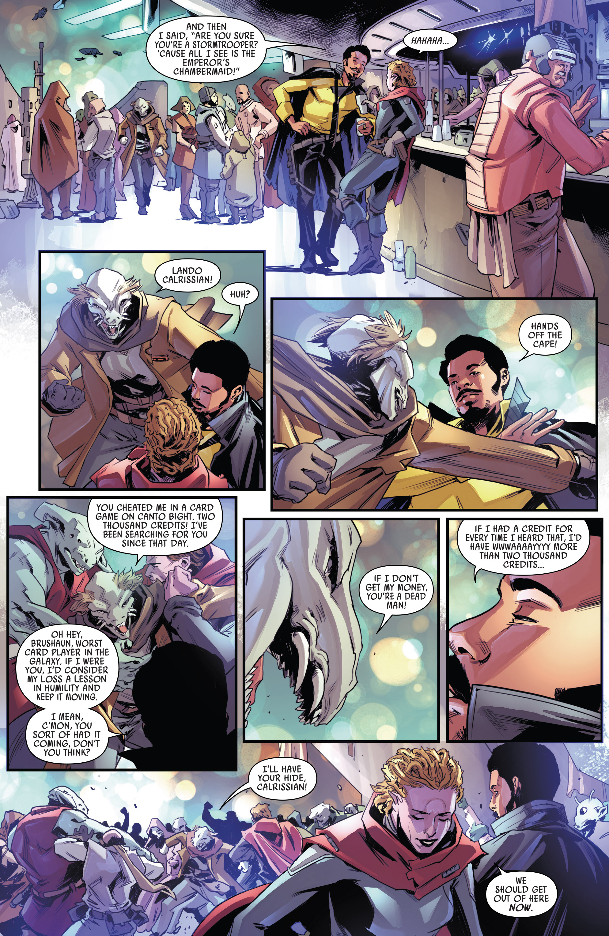 Star Wars: Lando - Double Or Nothing (2018): Chapter 1 - Page 10