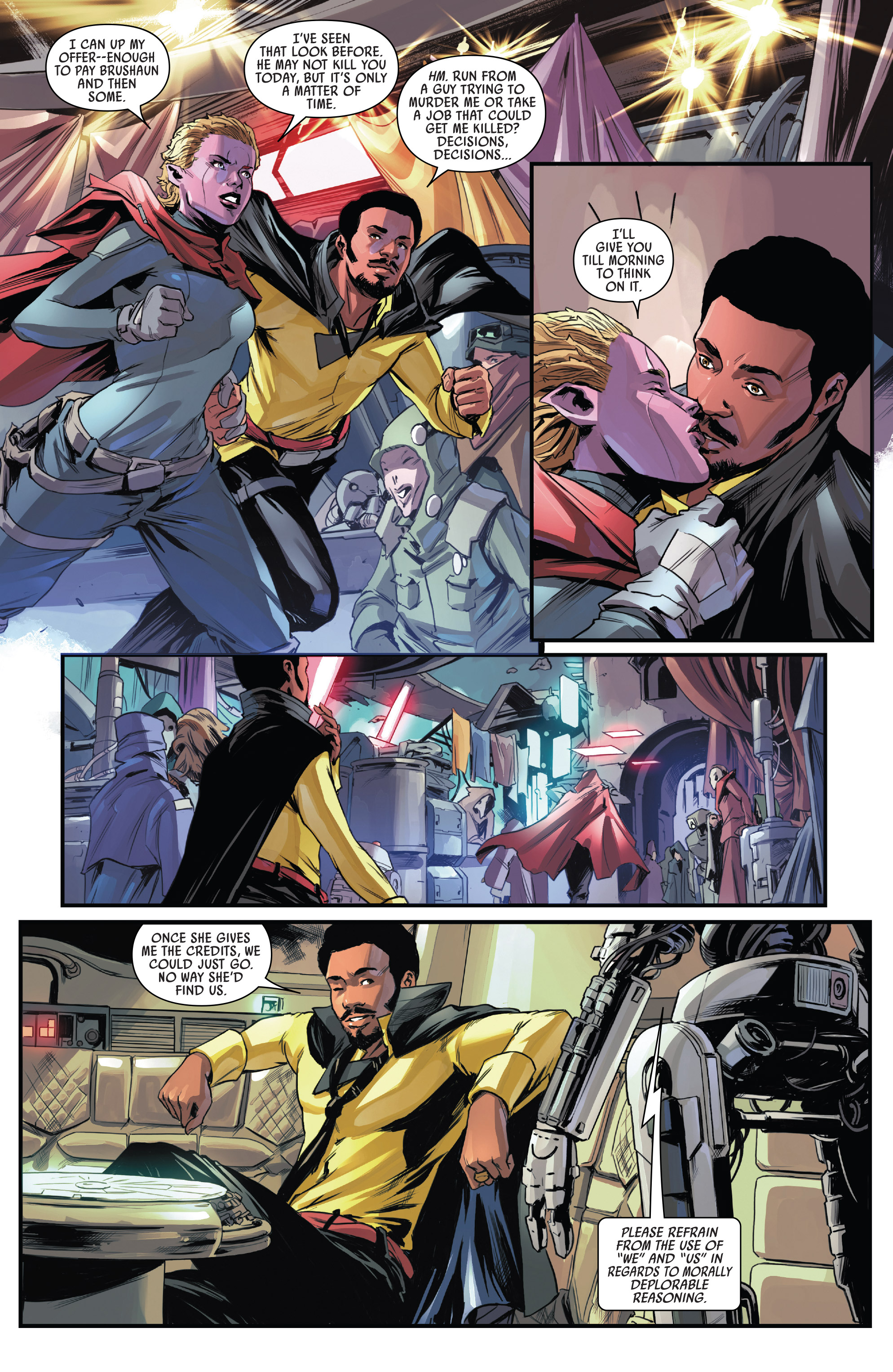 Star Wars: Lando - Double Or Nothing (2018): Chapter 1 - Page 11