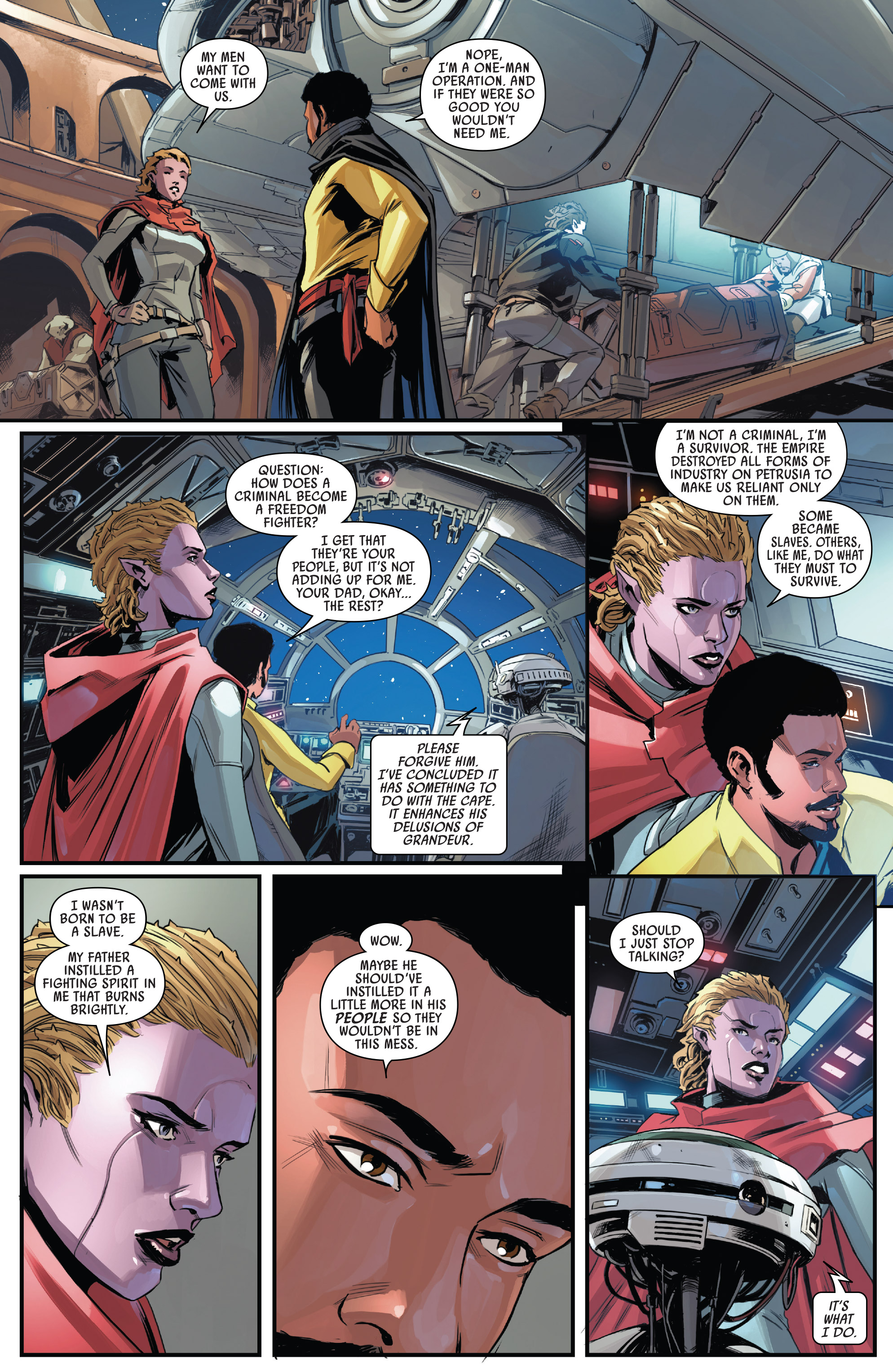 Star Wars: Lando - Double Or Nothing (2018): Chapter 1 - Page 13
