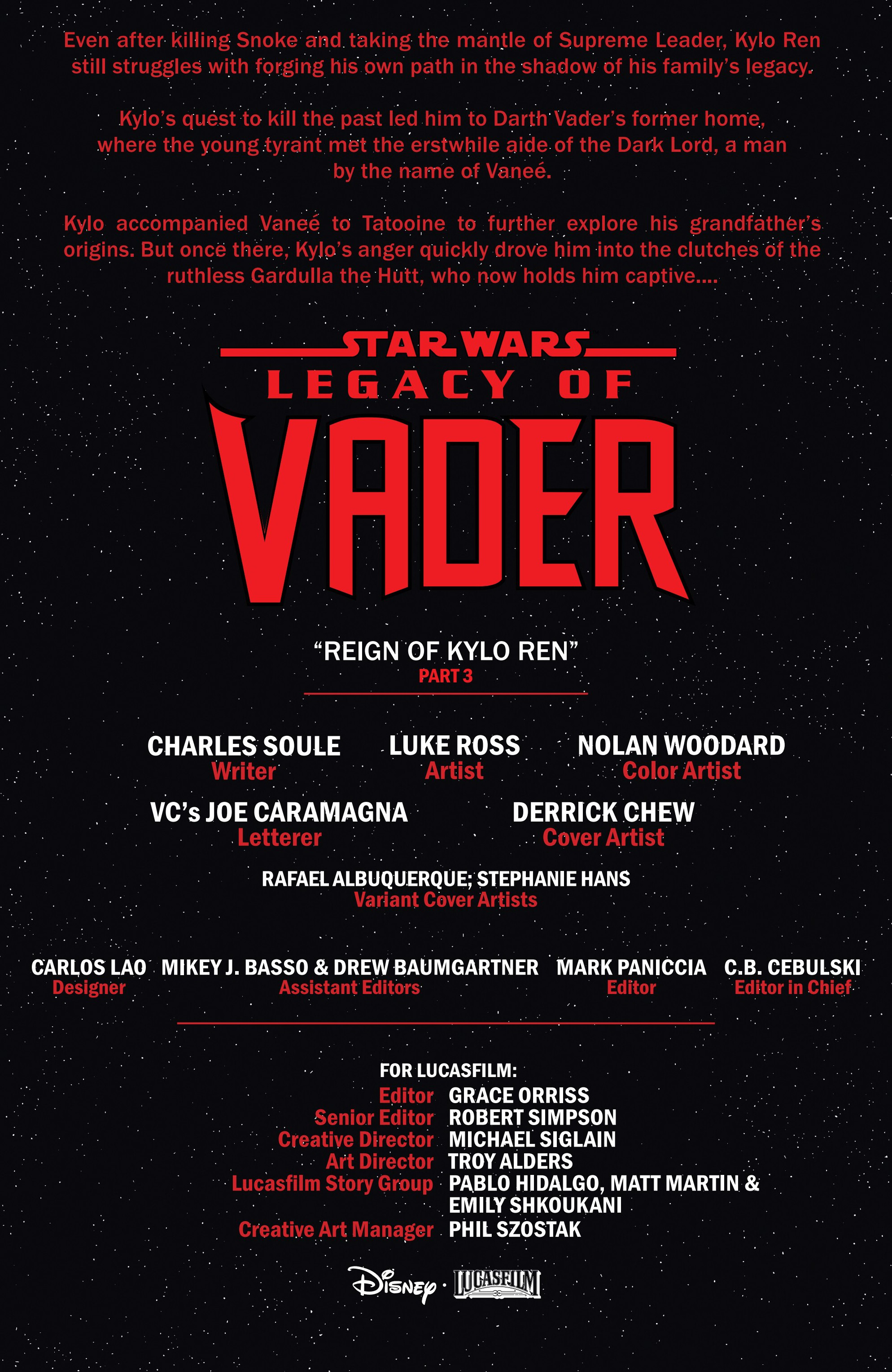 Star Wars: Legacy of Vader (2025-): Chapter 3 - Page 2