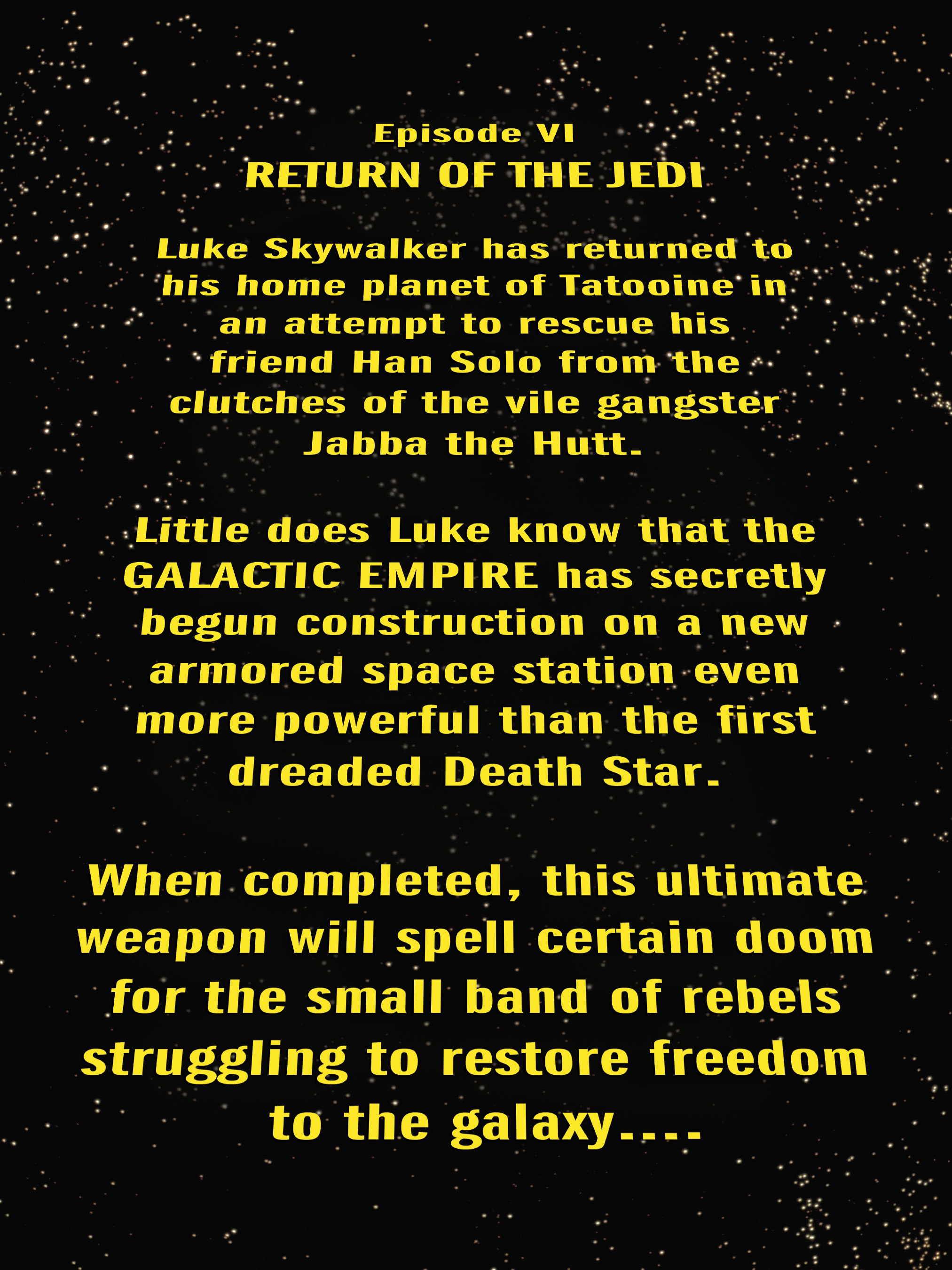 Star Wars: Return of the Jedi Graphic Novel Adaptation (2019): Chapter 1 - Page 7