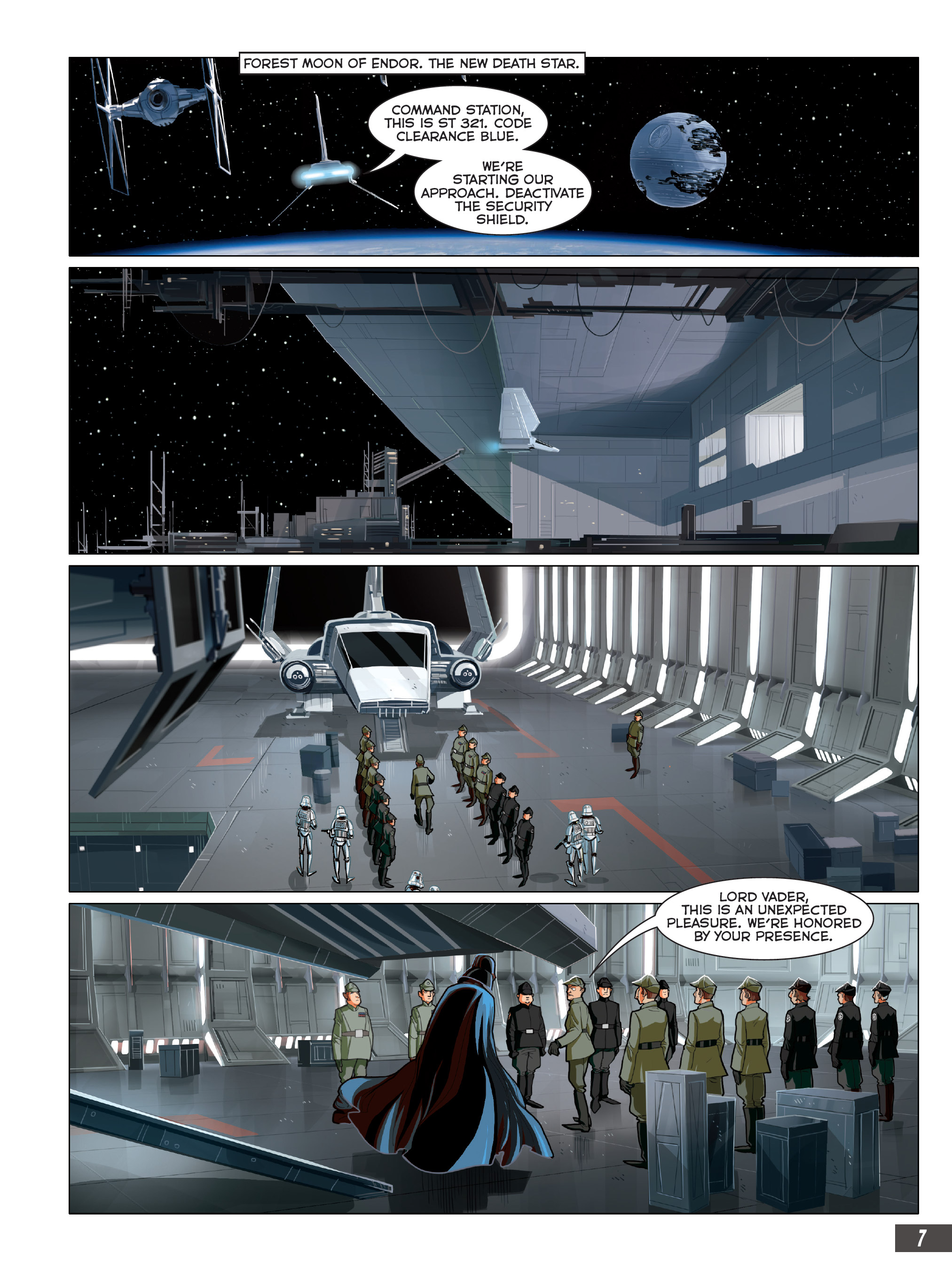 Star Wars: Return of the Jedi Graphic Novel Adaptation (2019): Chapter 1 - Page 8