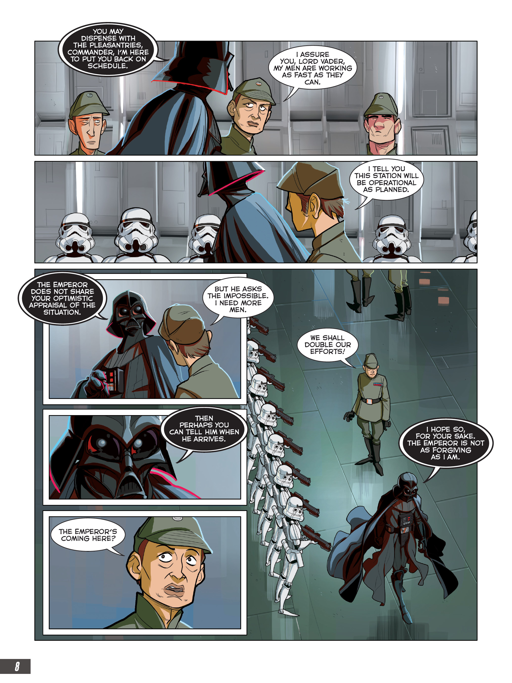 Star Wars: Return of the Jedi Graphic Novel Adaptation (2019): Chapter 1 - Page 9