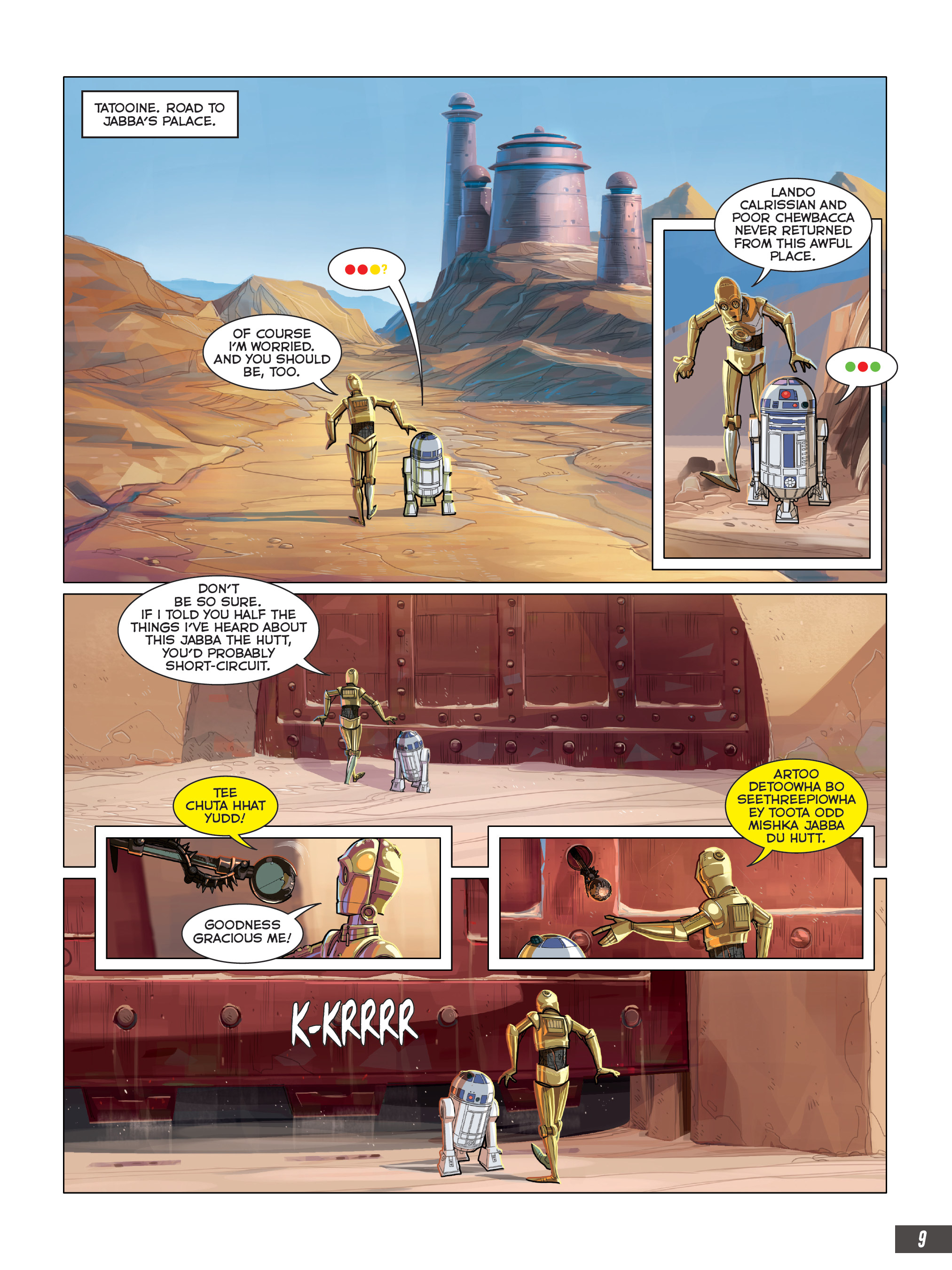 Star Wars: Return of the Jedi Graphic Novel Adaptation (2019): Chapter 1 - Page 10
