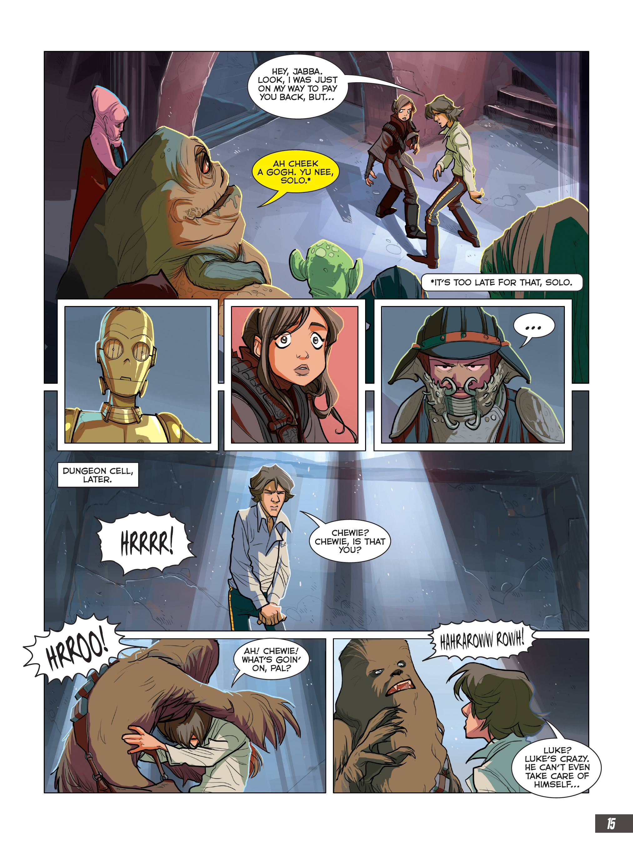 Star Wars: Return of the Jedi Graphic Novel Adaptation (2019): Chapter 1 - Page 16