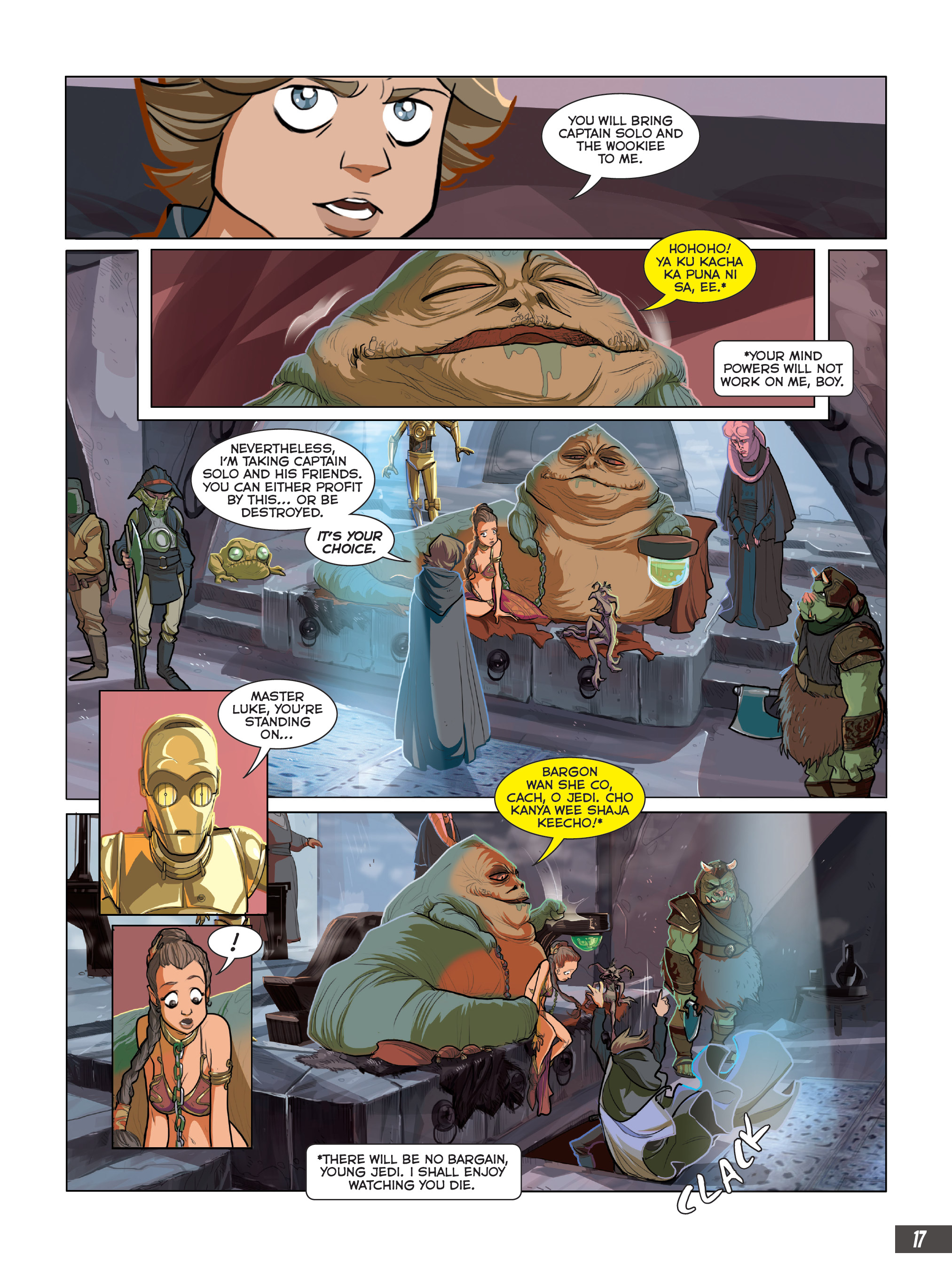 Star Wars: Return of the Jedi Graphic Novel Adaptation (2019): Chapter 1 - Page 18