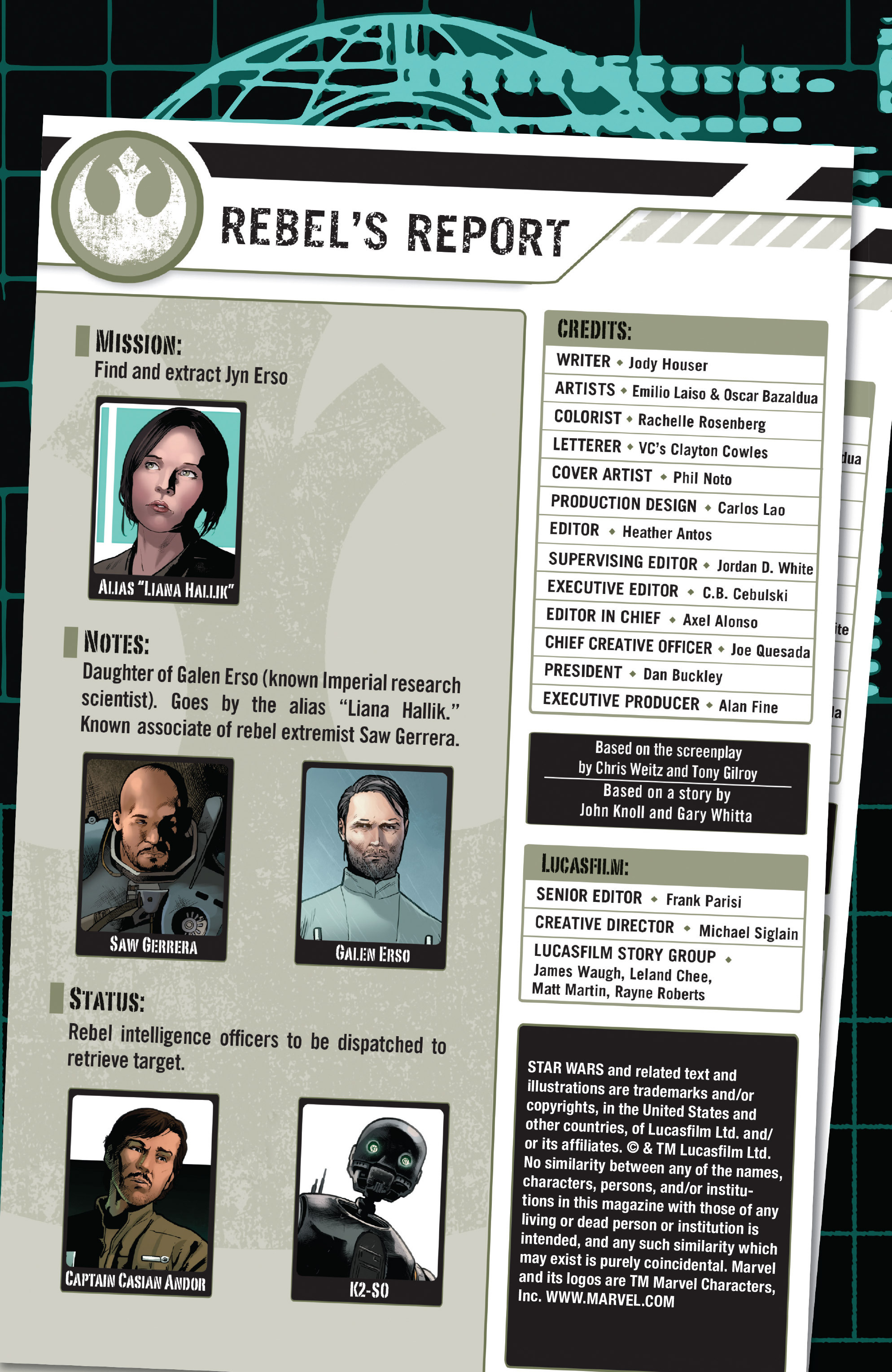 Star Wars: Rogue One Adaptation (2017): Chapter 1 - Page 2