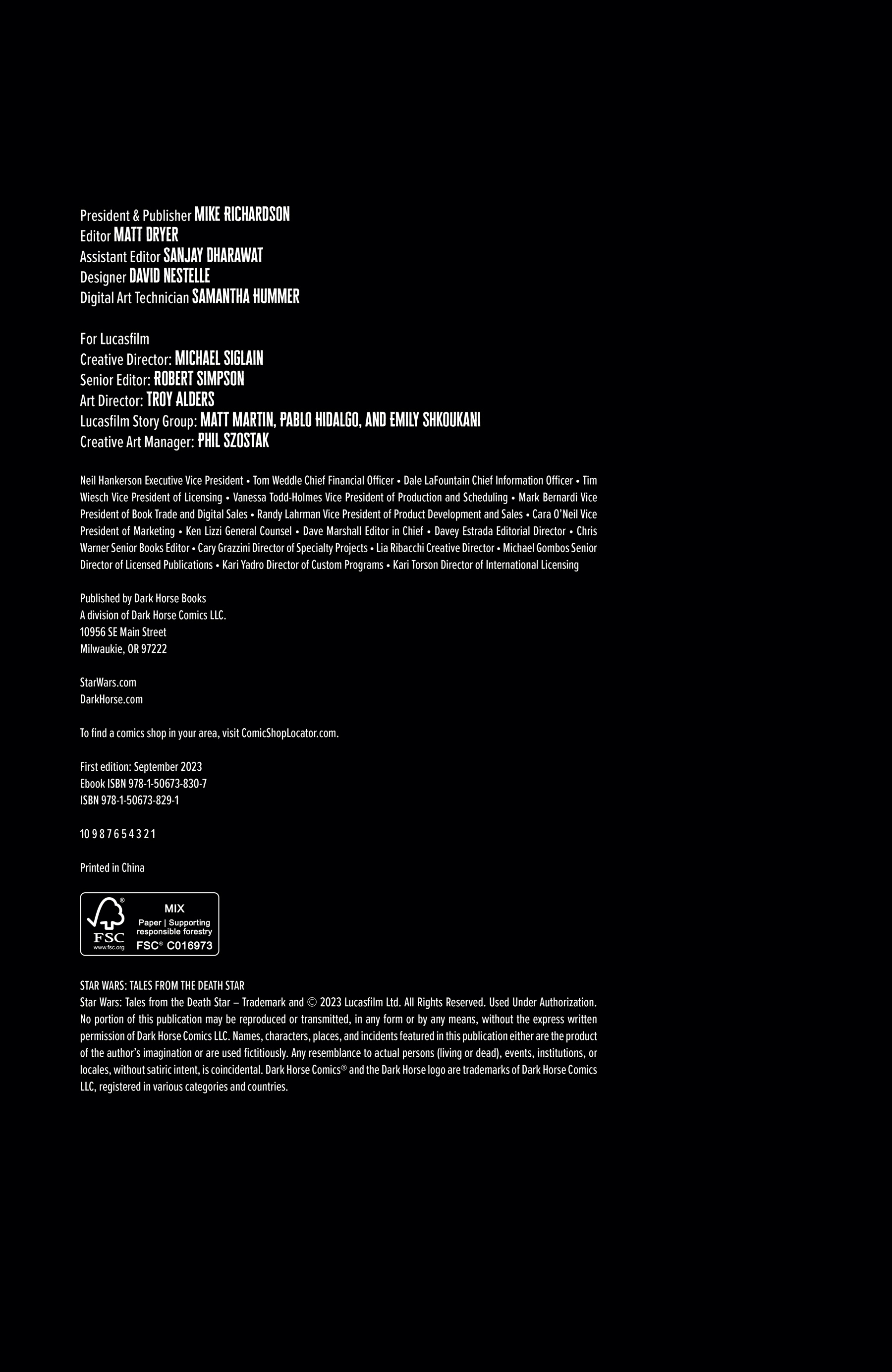 Star Wars: Tales from the Death Star (2023): Chapter HC - Page 4