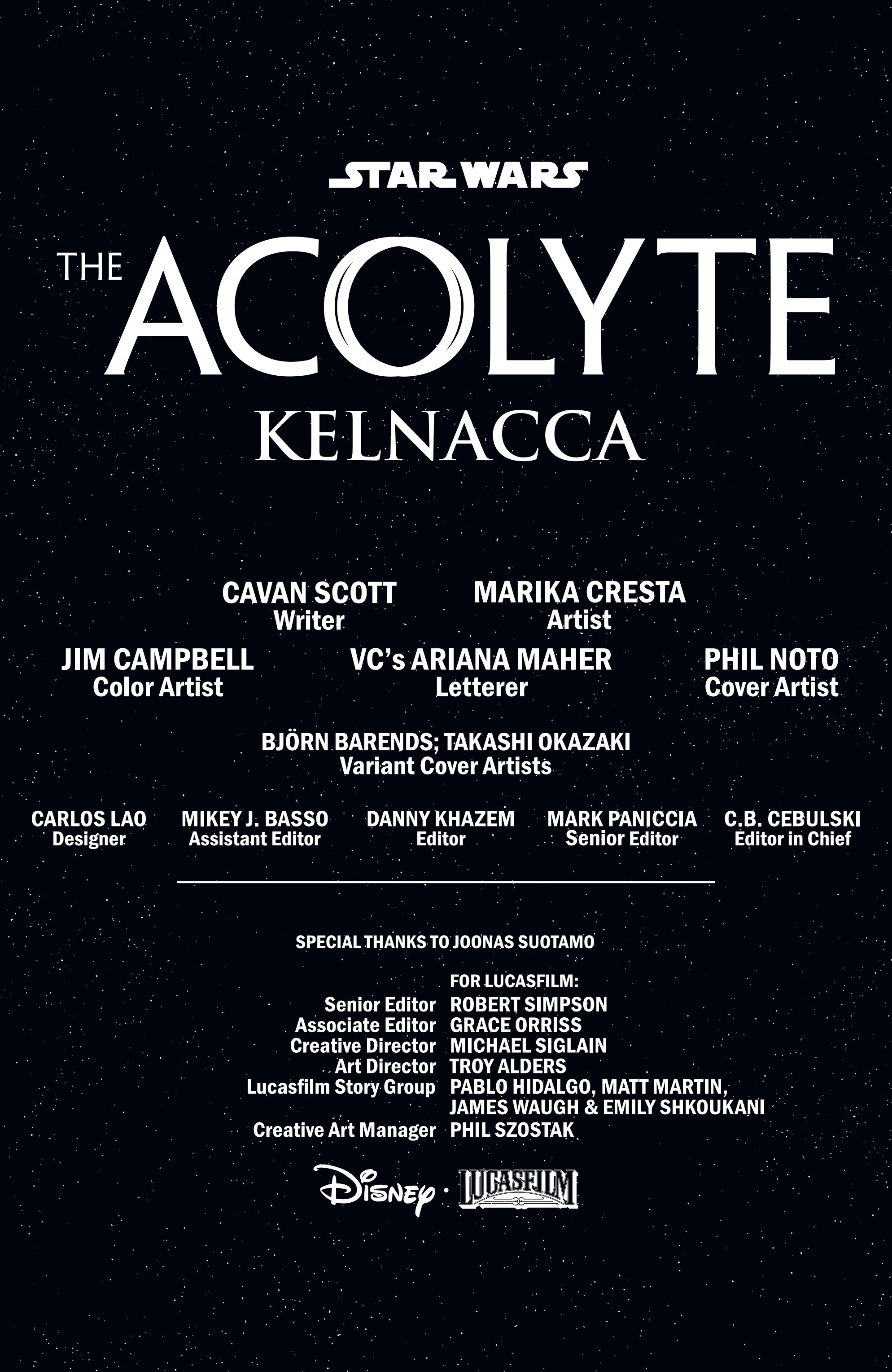 Star Wars: The Acolyte - Kelnacca (2024-): Chapter 1 - Page 2