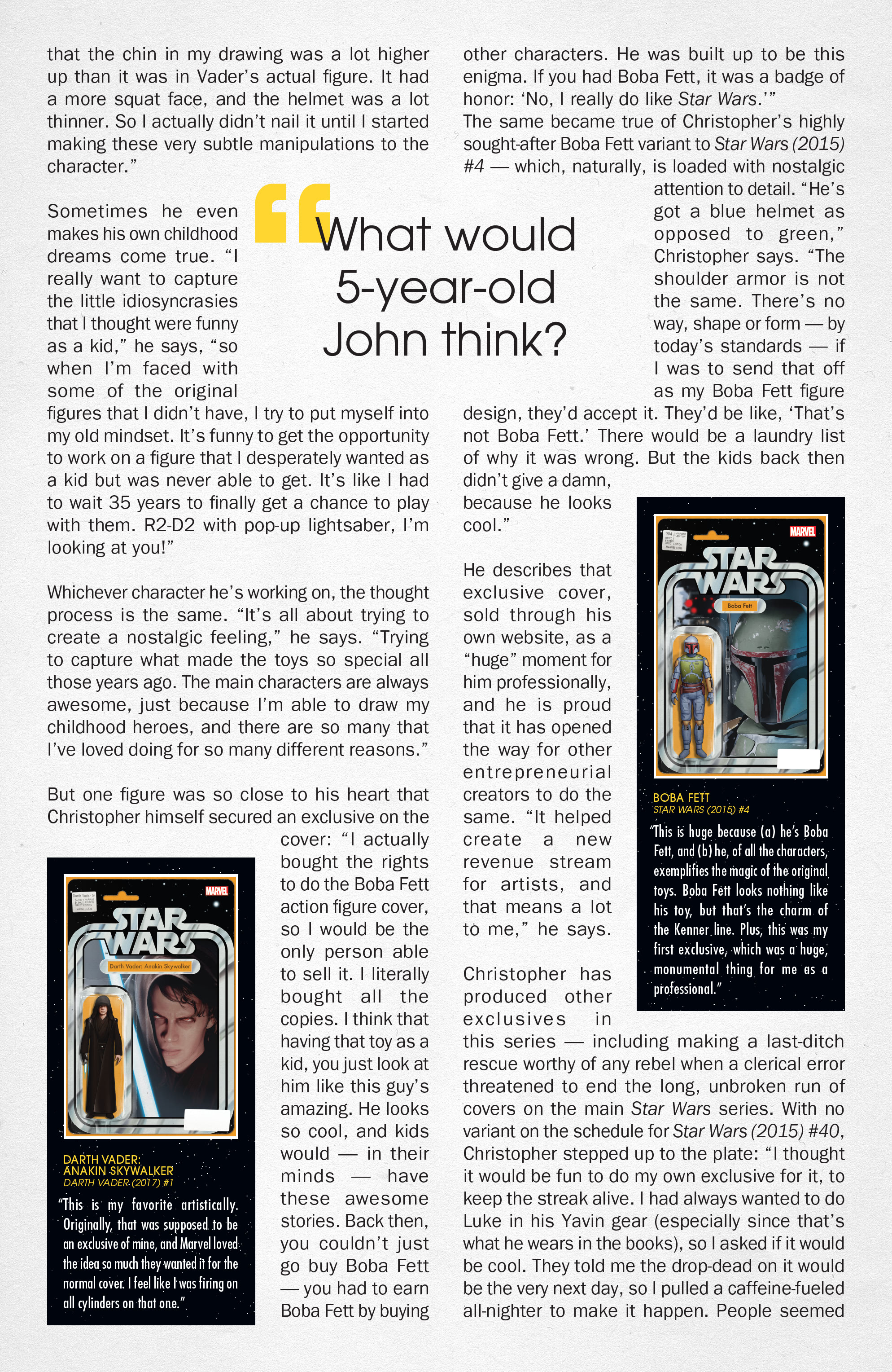 Star Wars: The Action Figure Variant Covers (2020): Chapter 1 - Page 6
