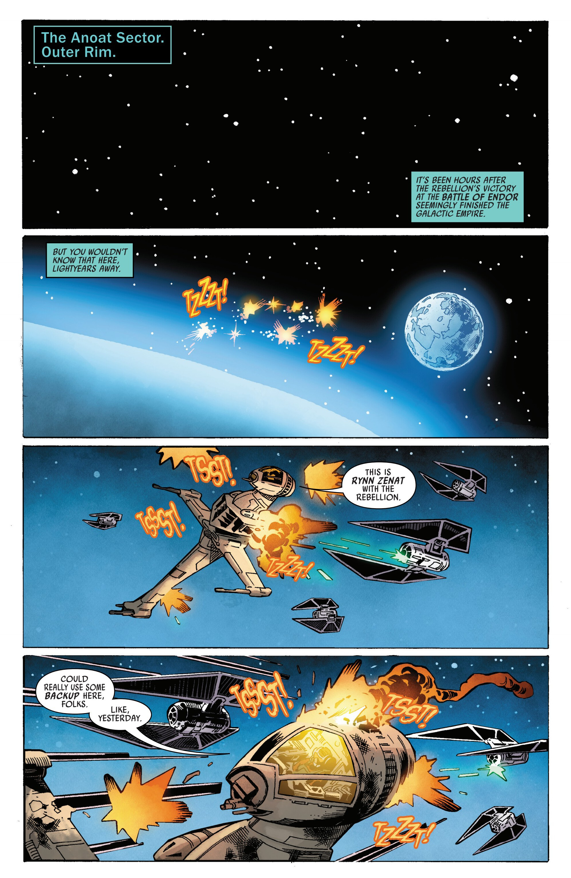 Star Wars: The Battle of Jakku - Insurgency Rising (2024-): Chapter 1 - Page 2