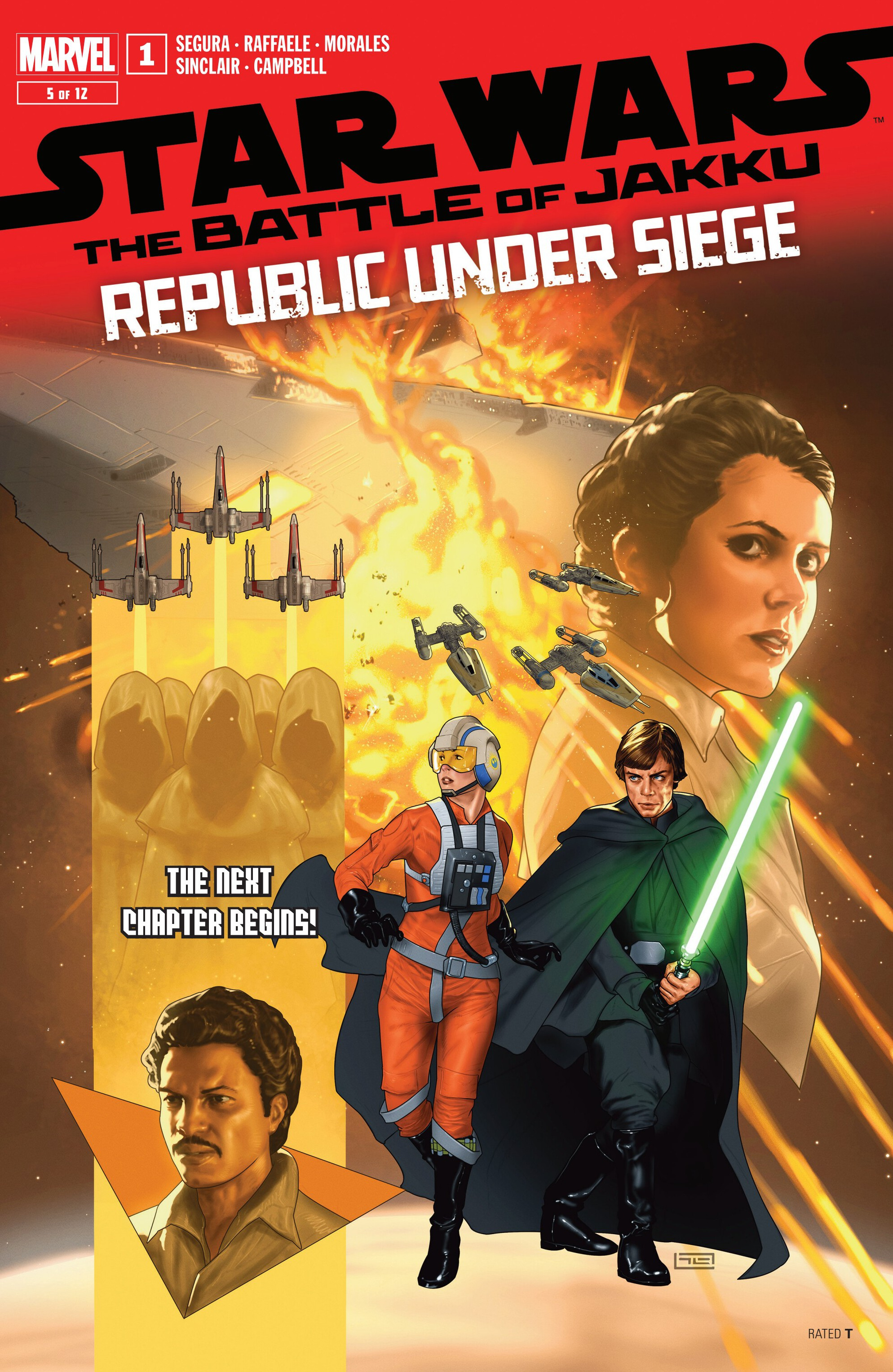 Star Wars: The Battle of Jakku - Republic Under Siege (2024-): Chapter 1 - Page 1